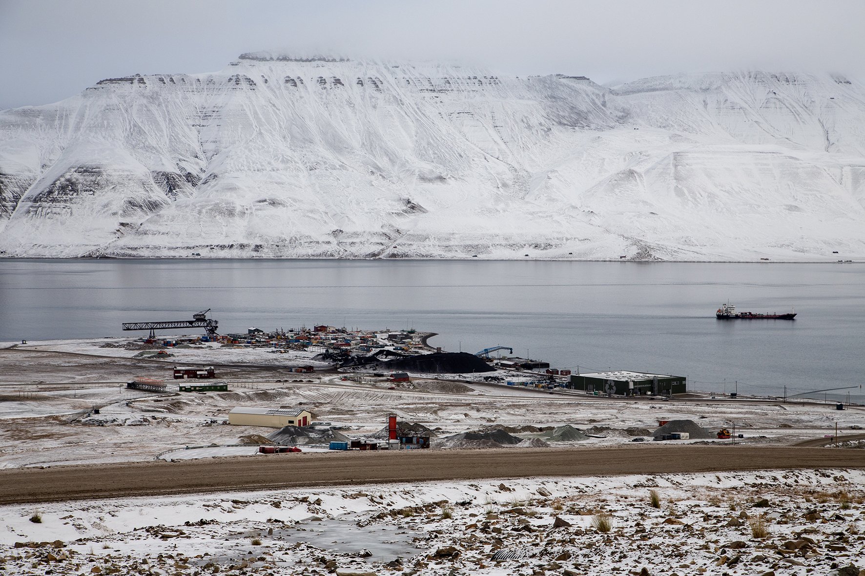 The Arctic is melting, but they are still mining coal