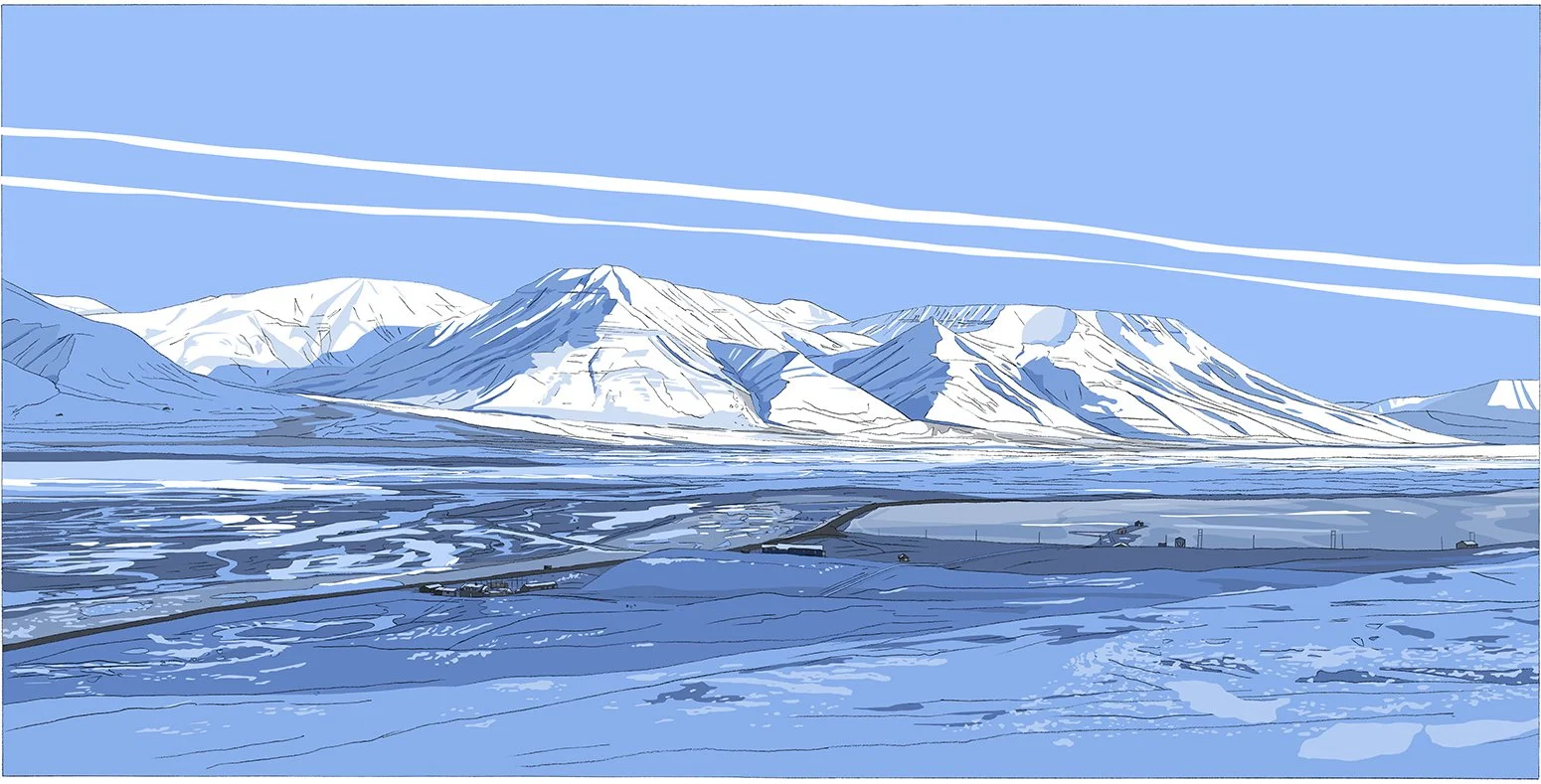 Adventdalen winter