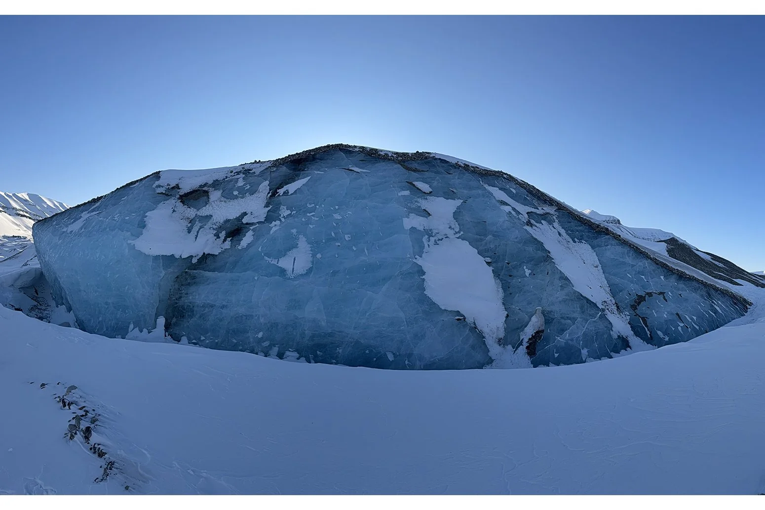 Ice pyramid