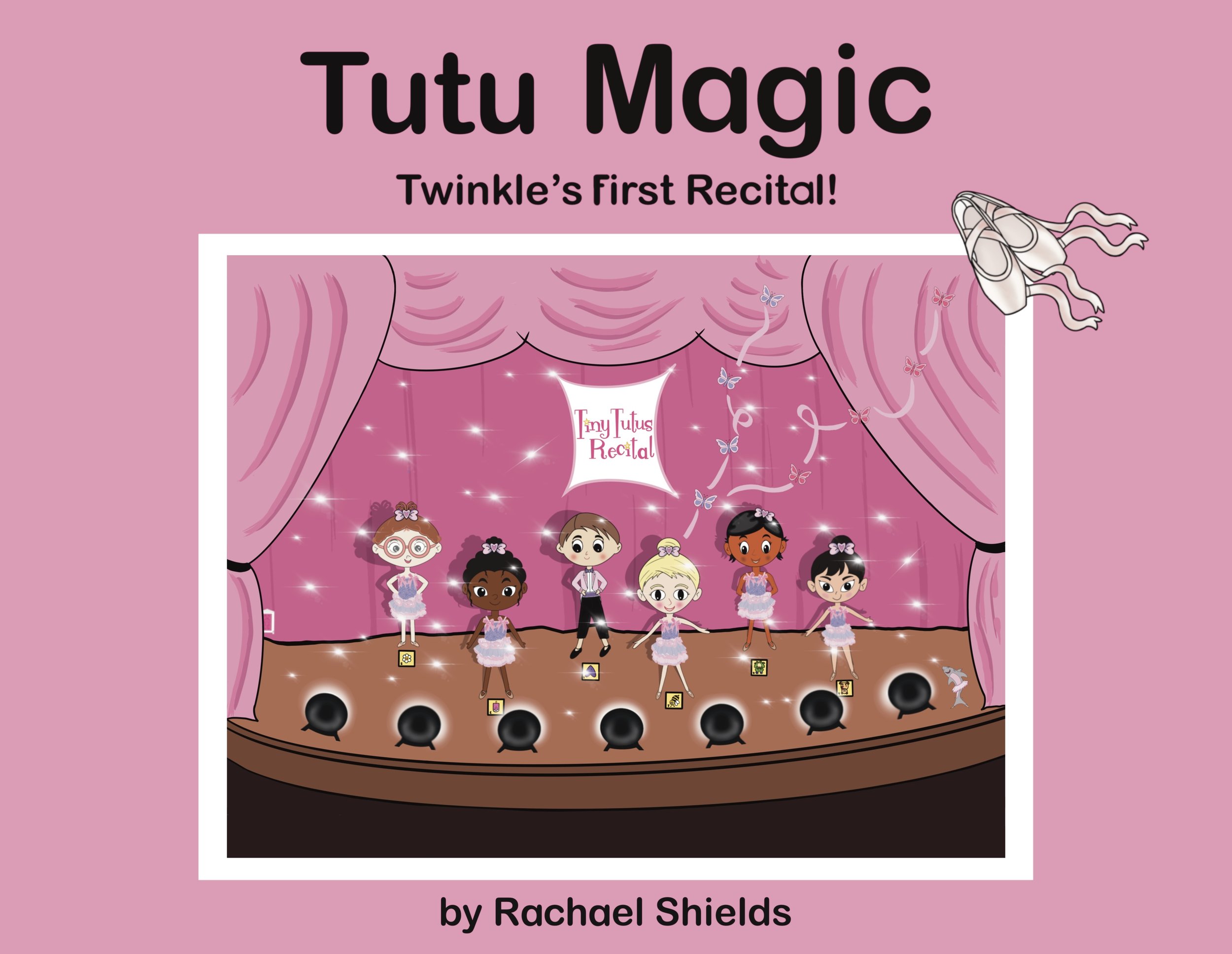 Tutu Magic, Recital nerves, butterflies, ballet, colouring-in, fairies