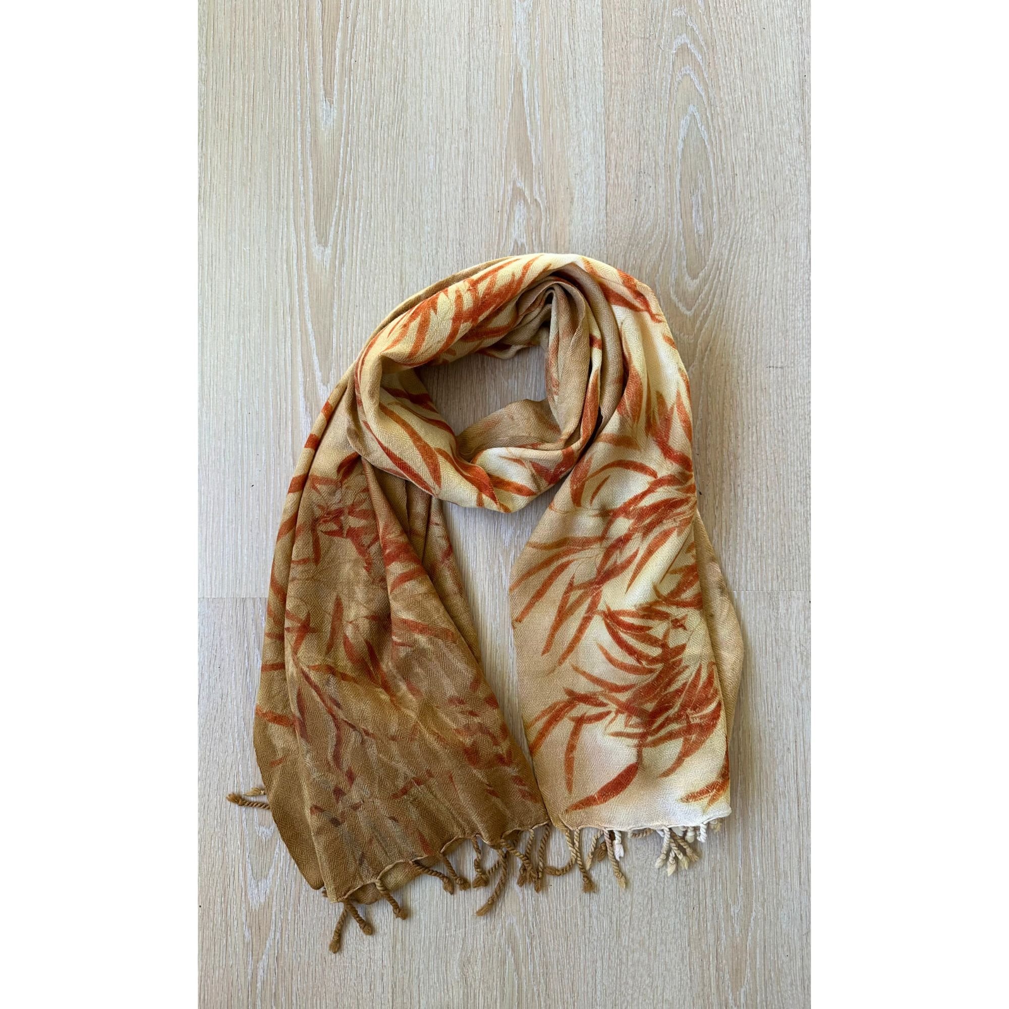 Diamond Weave Wool Scarf