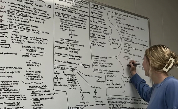 Which is the superior study method—cramming everything in one week or less, or planned-ahead reviews? 