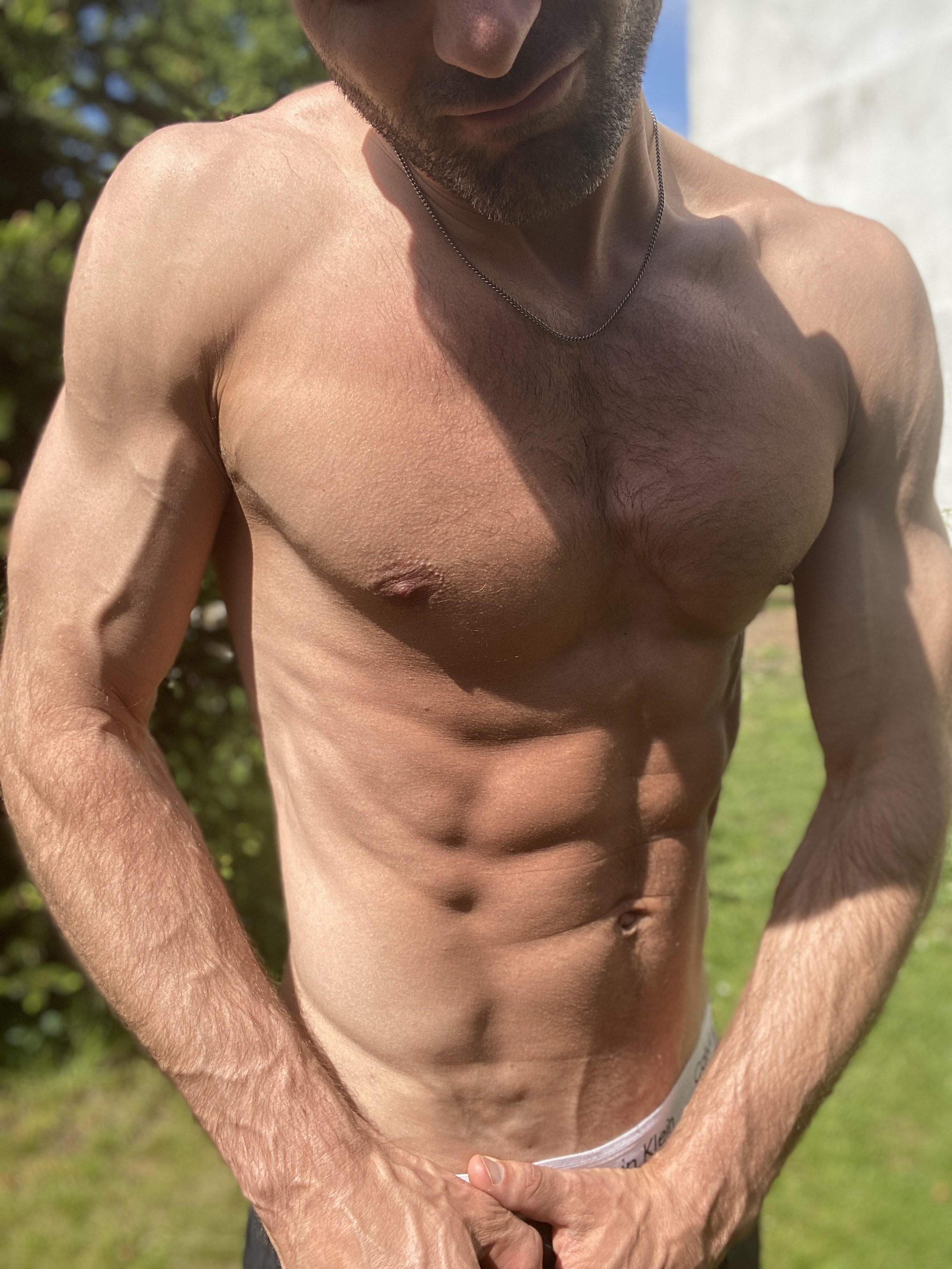 Klaus Werner Portrait Personal Coach Bauchmuskeln Brustmuskeln Body