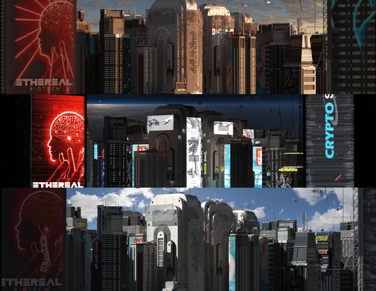 Flying and Water Plates, Backdrops and HDRIs available now at Sim-Plates.com!