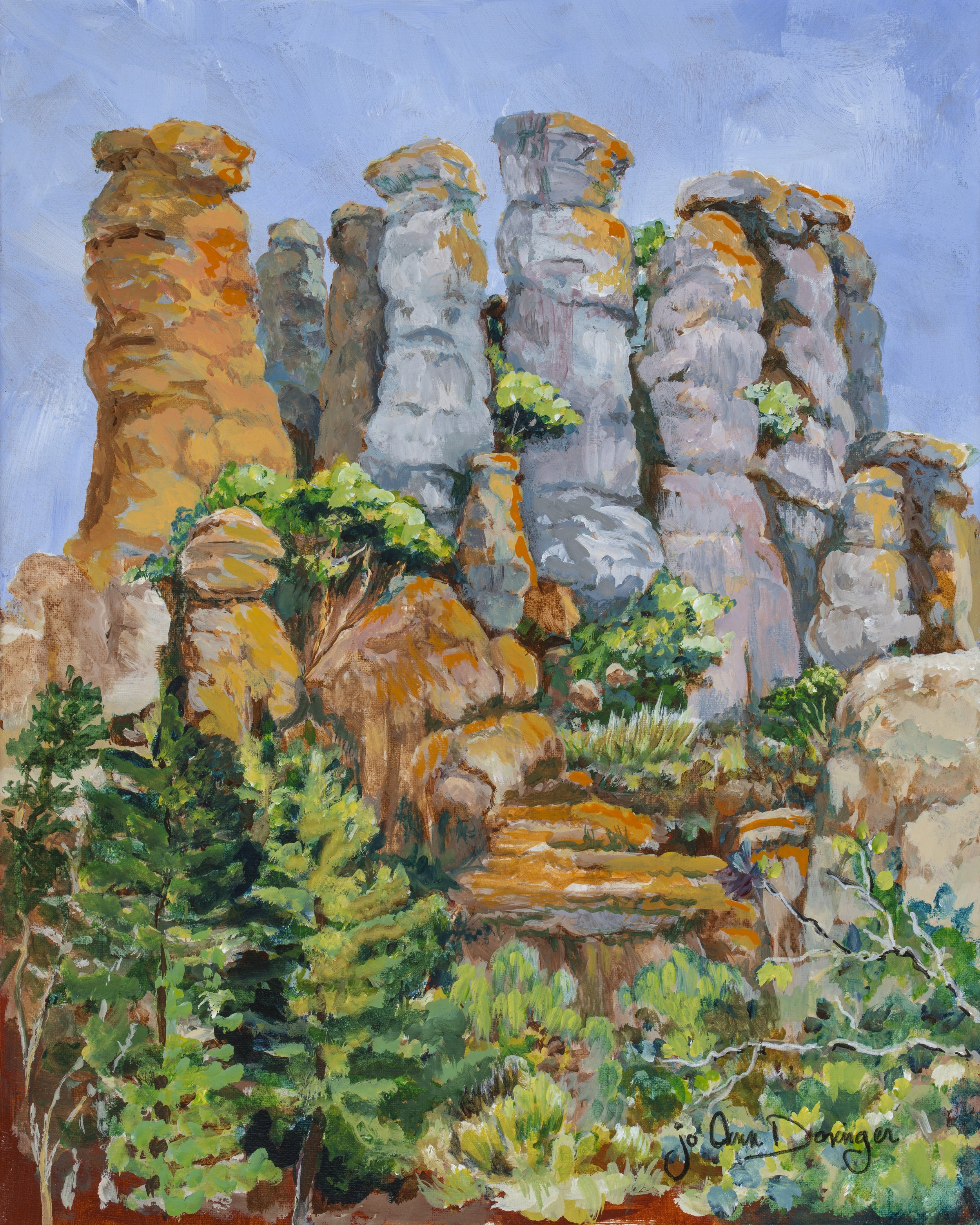 Hoodoos of Chiricahua Mountans