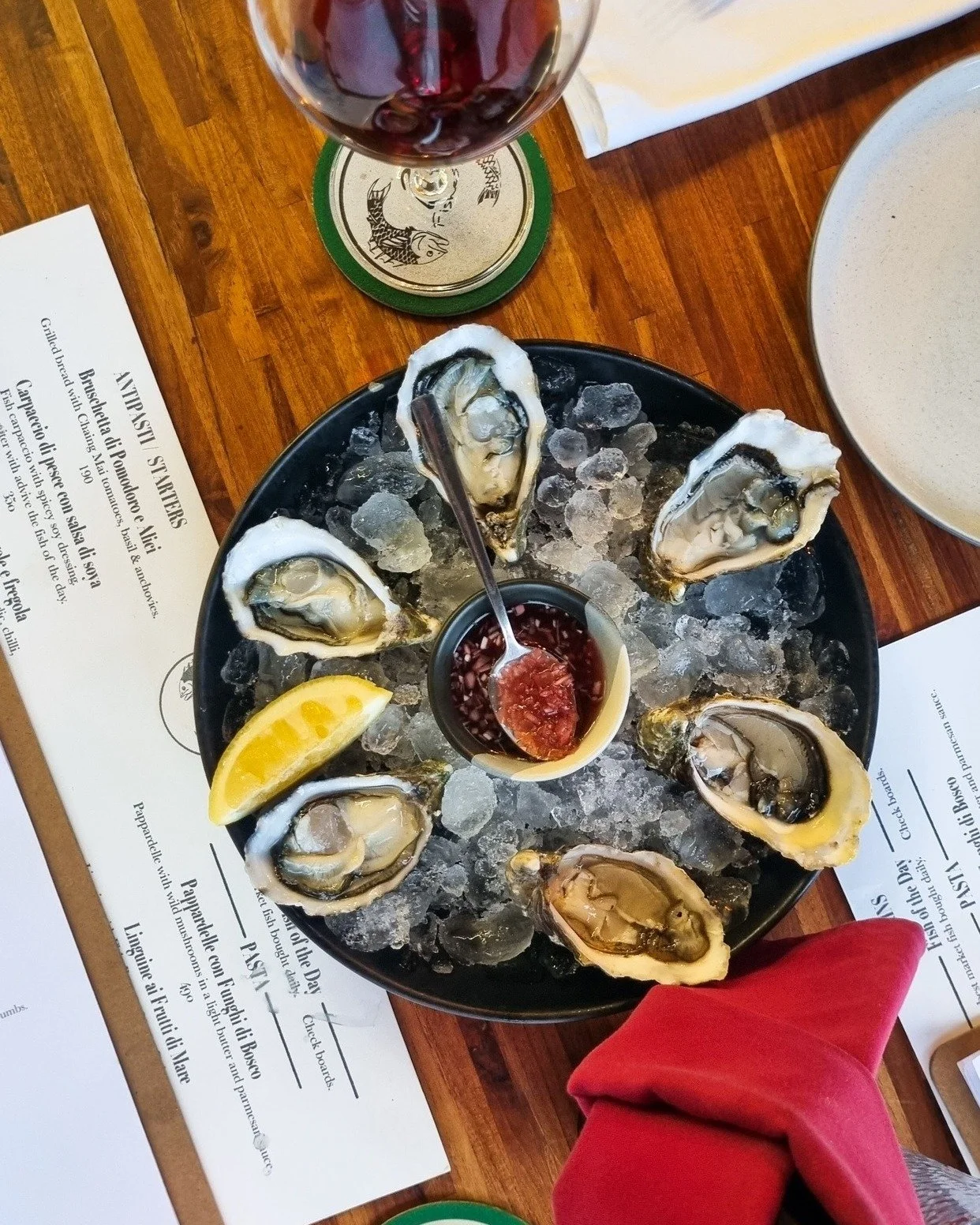 When someone asks, &ldquo;Where should we go for dinner tonight?&rdquo; just reply with info@2fishessamui.com and tell them to book a seaside table. Problem solved.

P.S. We hear ordering an extra plate of pasta makes an excellent thank-you gift 🐟🐟