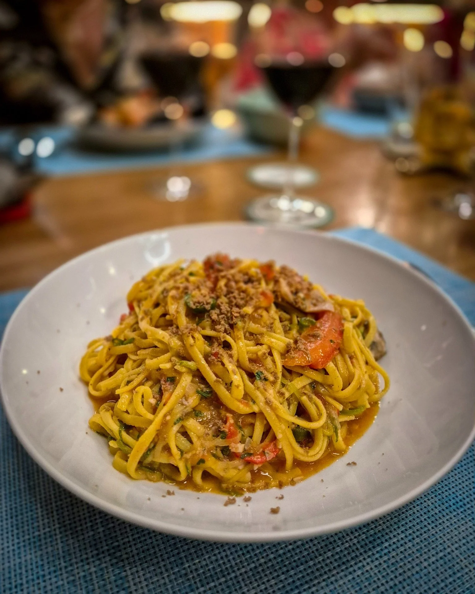 Our pasta menu is a little mix of the familiar and the exciting. On our core menu, you&rsquo;ll always find the classics we love and can source year-round. Linguine Frutti di Mare with lots of fresh local seafood, or our rich &amp; indulgent carbonar