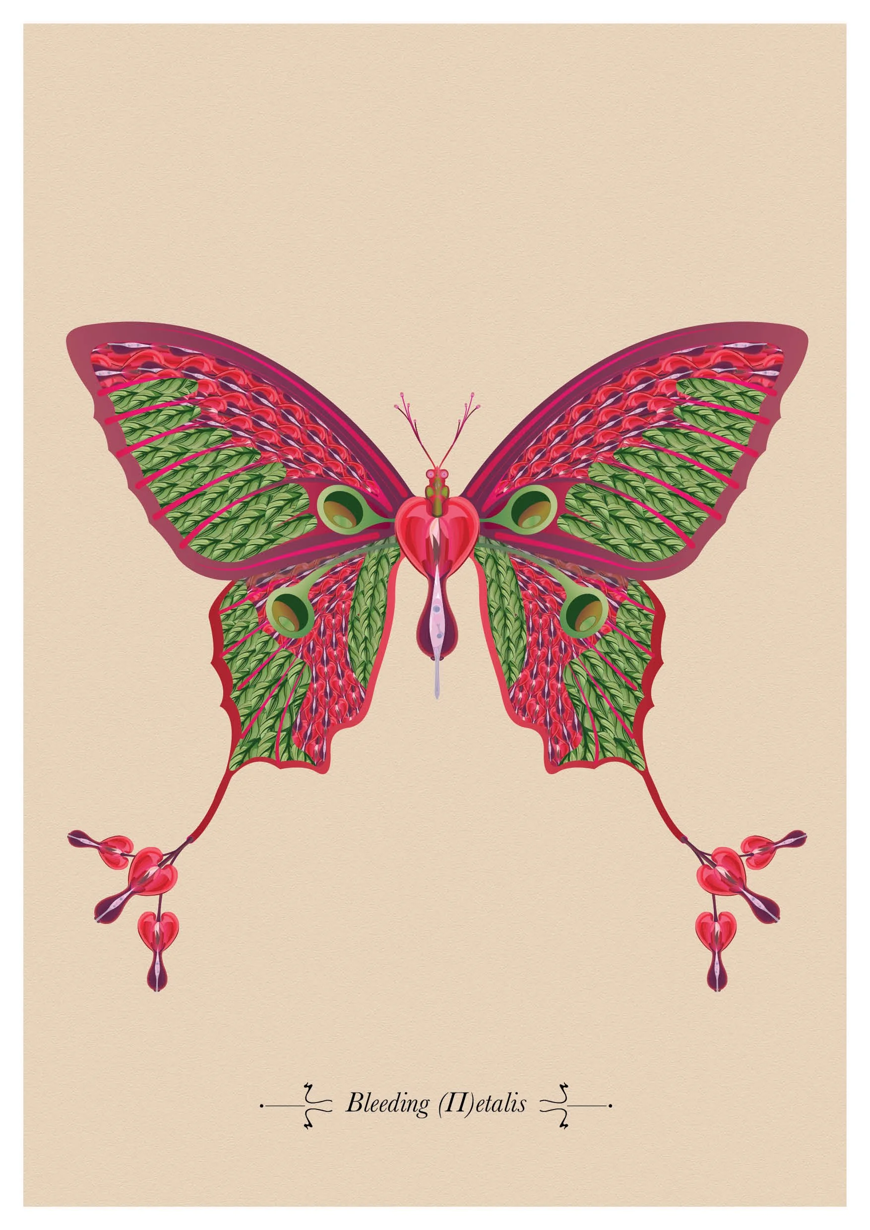 A3 Bleeding Petalis Print