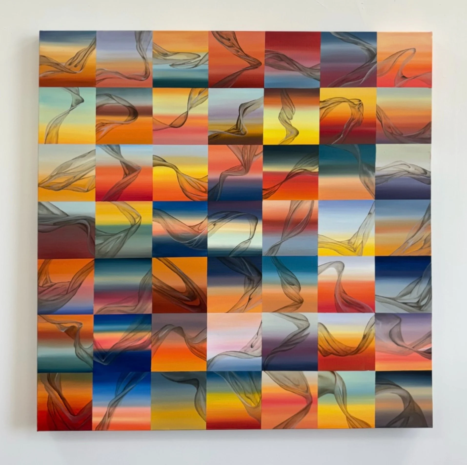 49 Seasons of romance
Oil on canvas
80x80cm