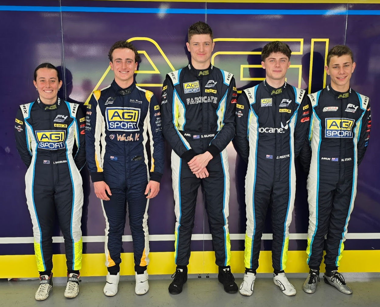 F4 Australia AGI Sport team