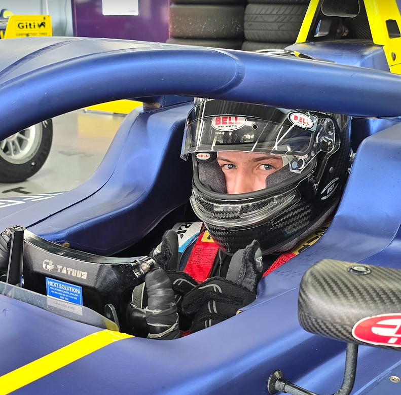 Seth Gilmore racing F4 Australia at Sepang with AGI Sport