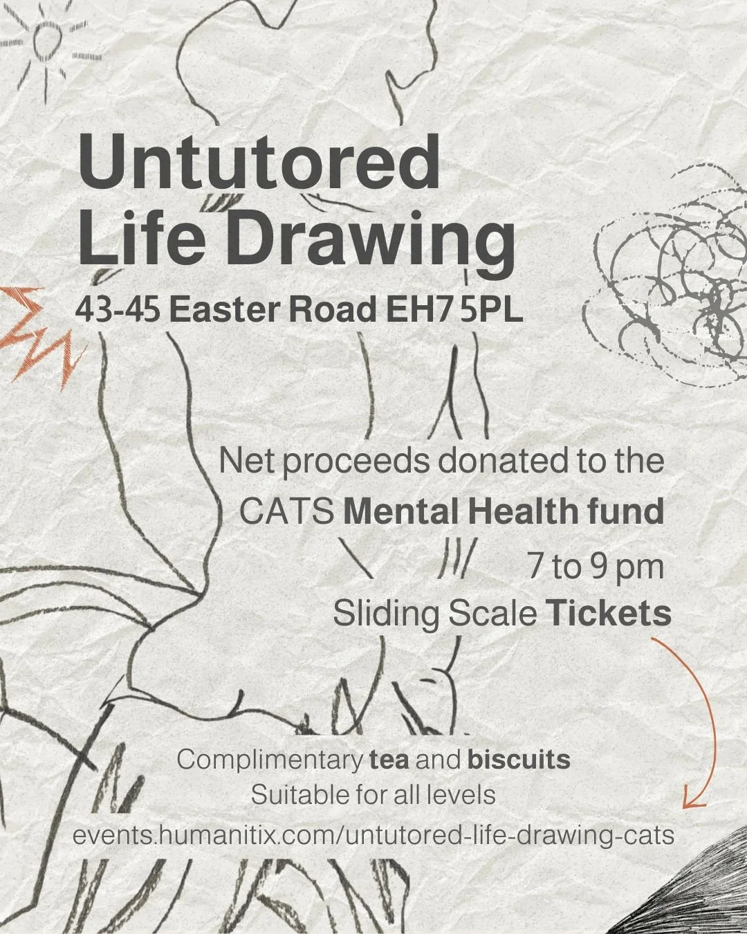 Untutored Draped Life Drawing