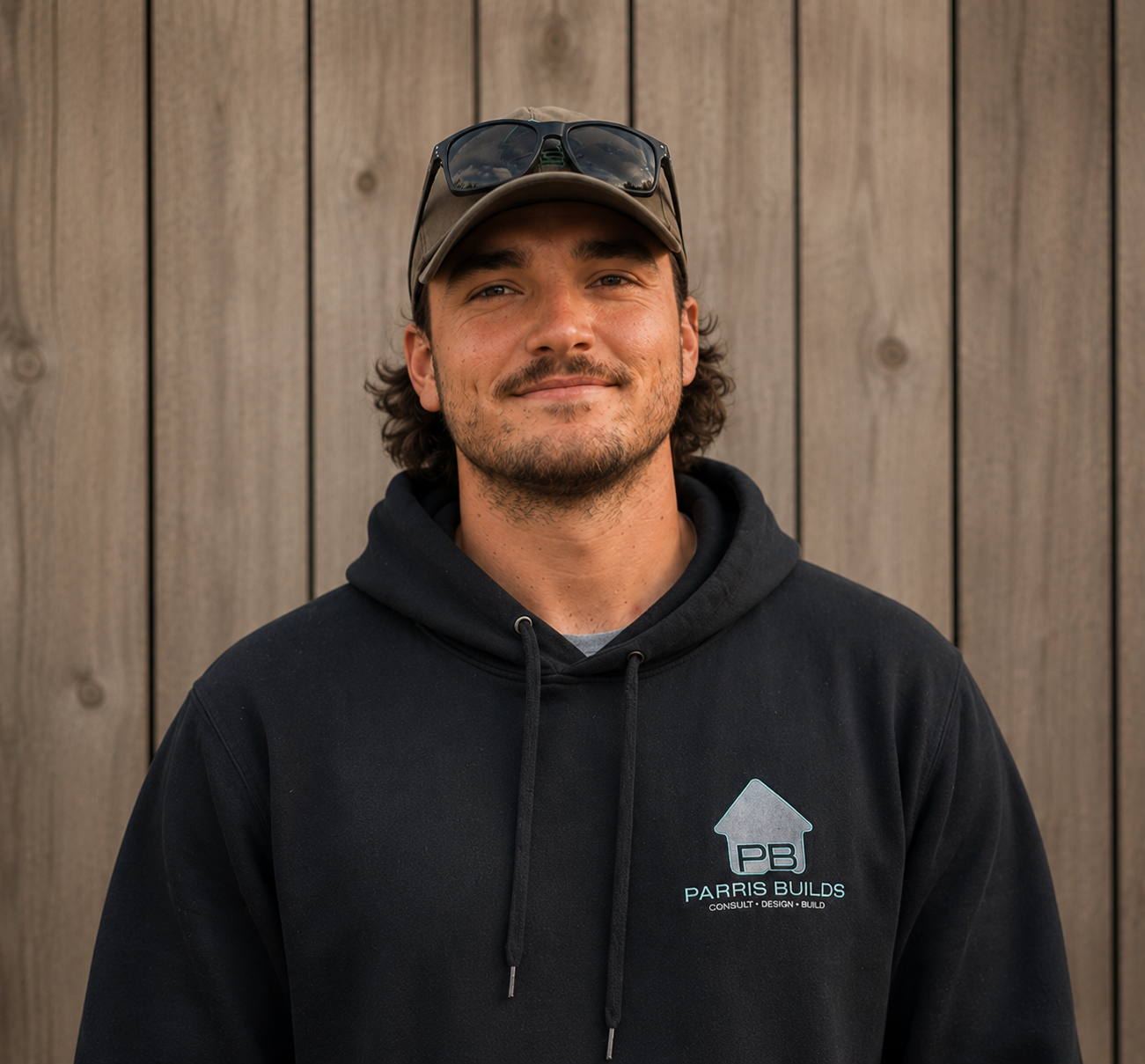 Patrick, Leading Hand at Parris Builds, an Auckland family-owned building company.