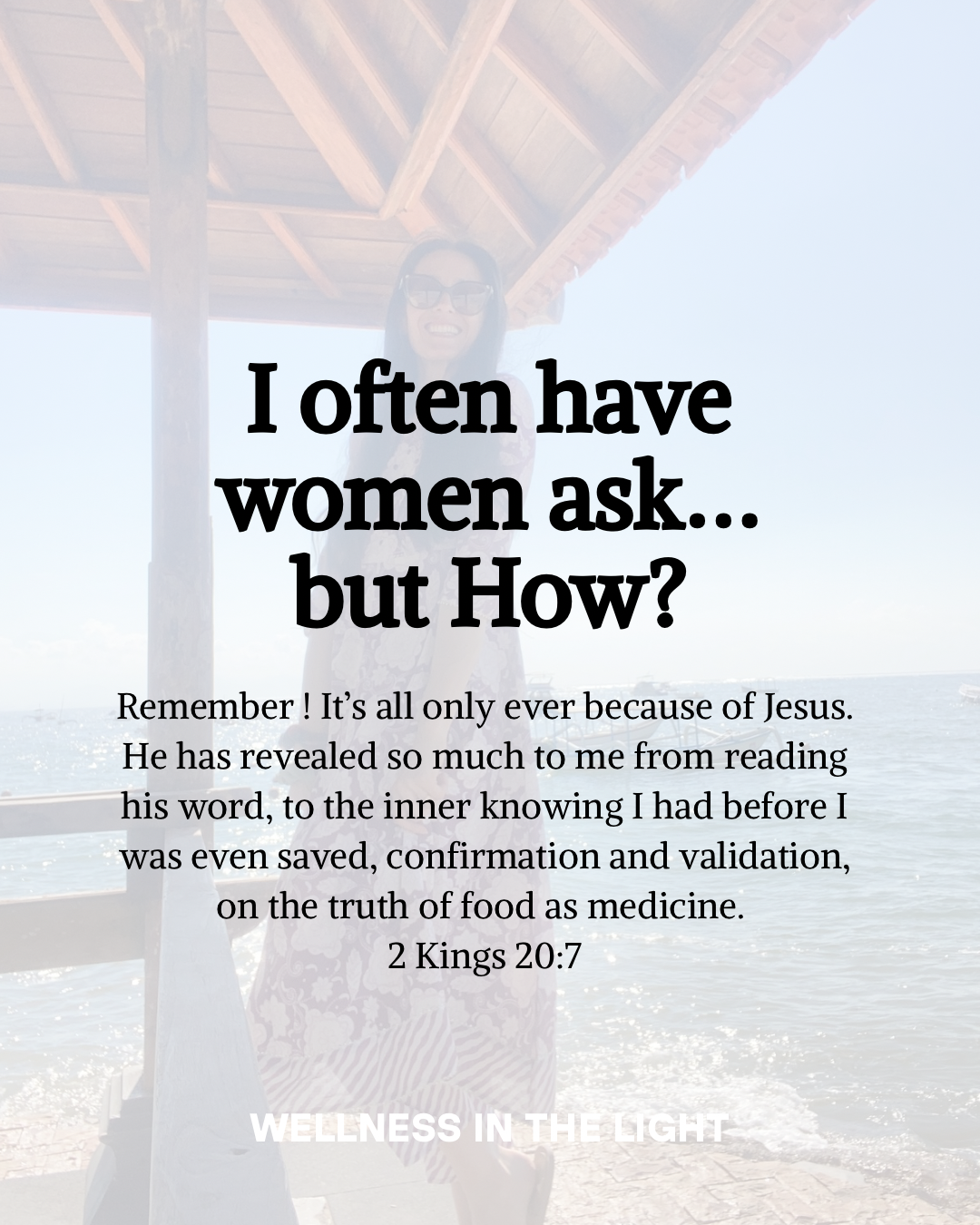 I often have women ask…but How?