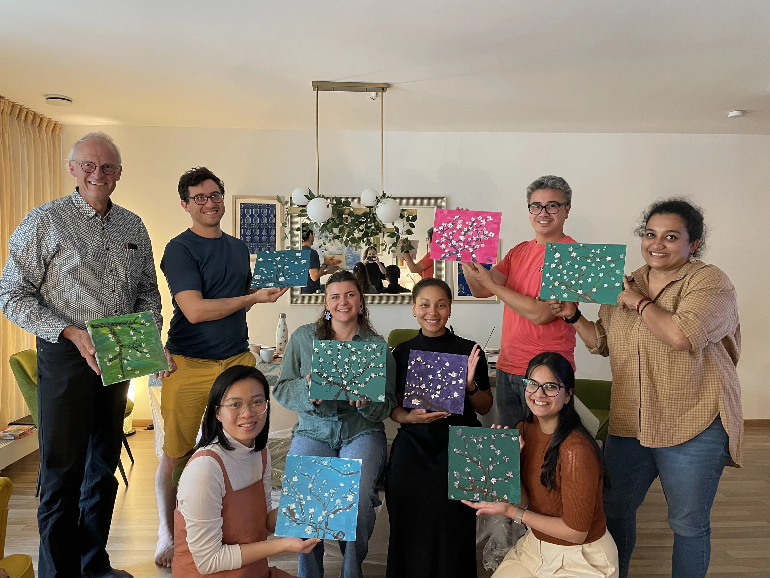 Art workshop for Fair wear trade