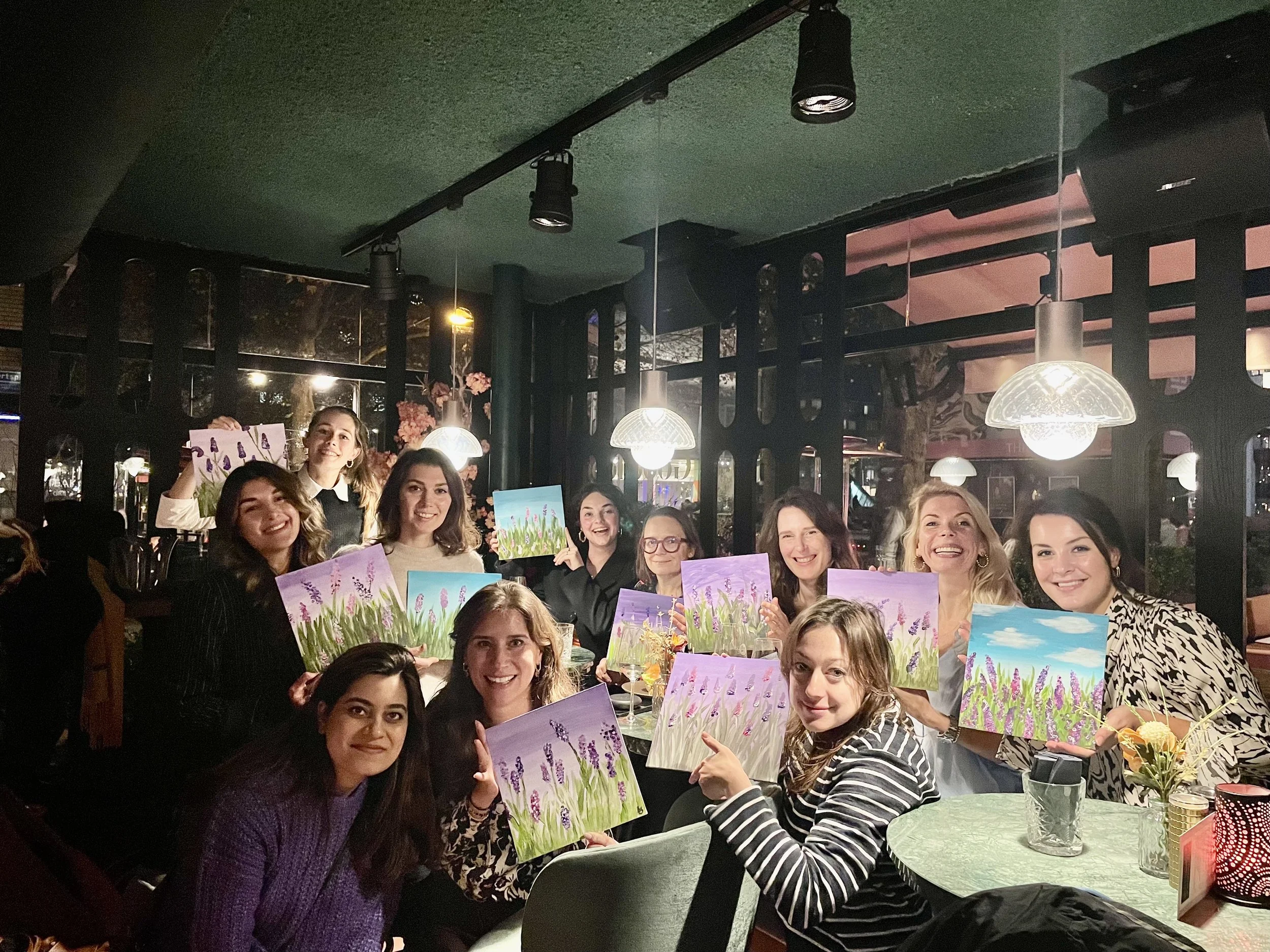 Art workshop for Unilever Andrelon