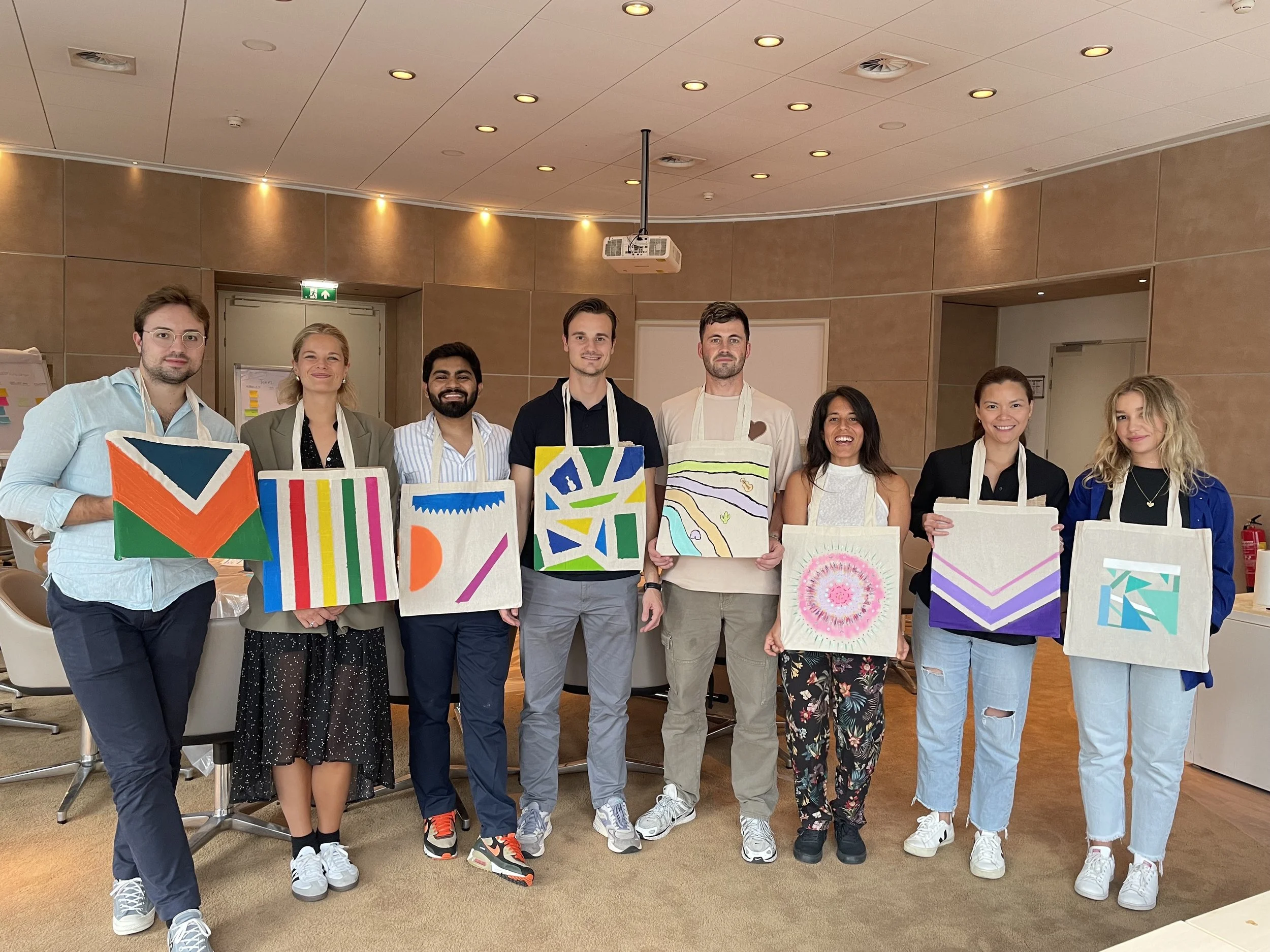 Art workshop for Unilever Knorr