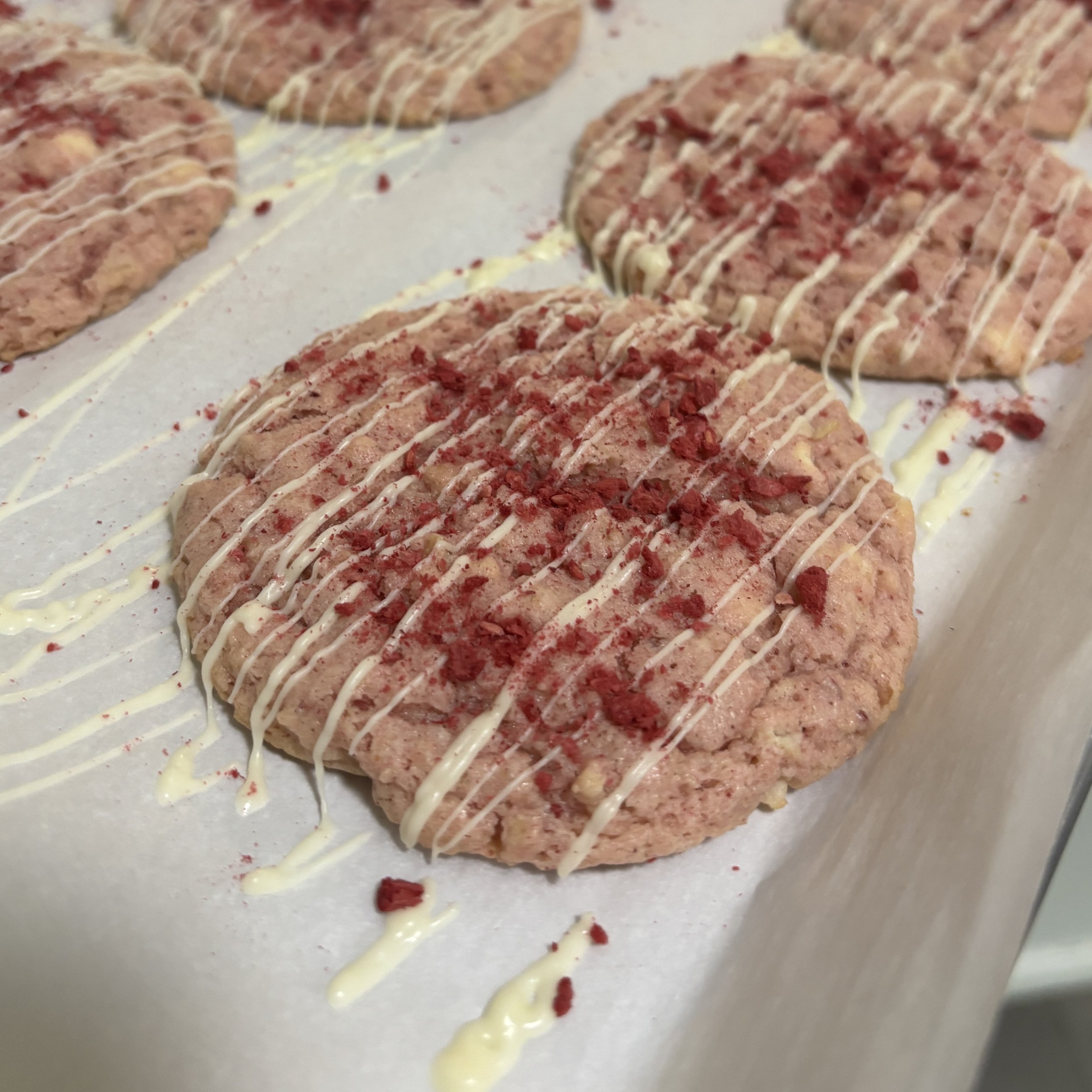 Lemon Raspberry Cookie