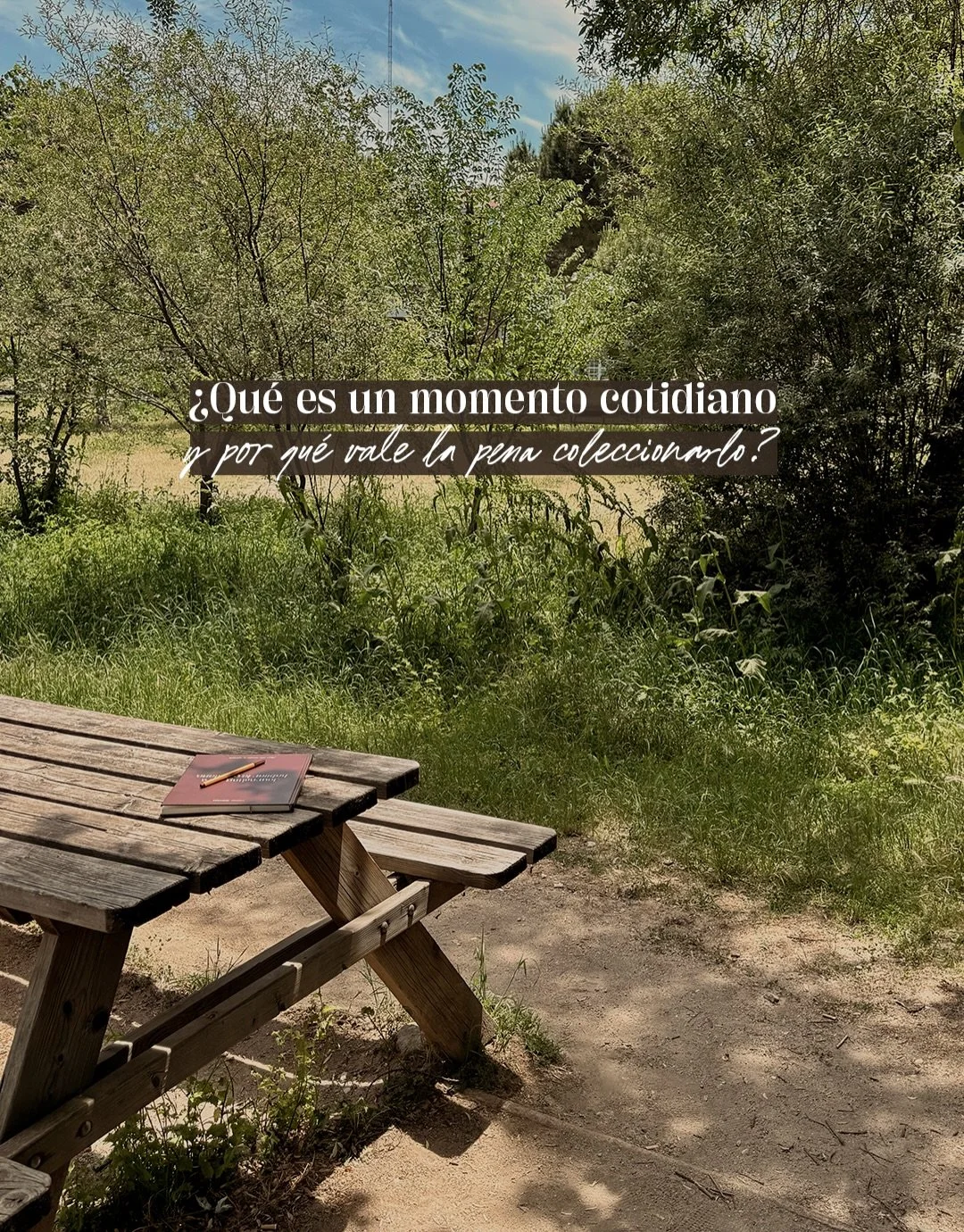 Hay momentos que no parecen importar y son exactamente los que m&aacute;s extra&ntilde;amos cuando desaparecen ☁️☕️ el vapor del caf&eacute;, la luz que da el sol por la ventana, el sonido de las llaves en la puerta 🚪✨

Coleccionar esos momentos es 