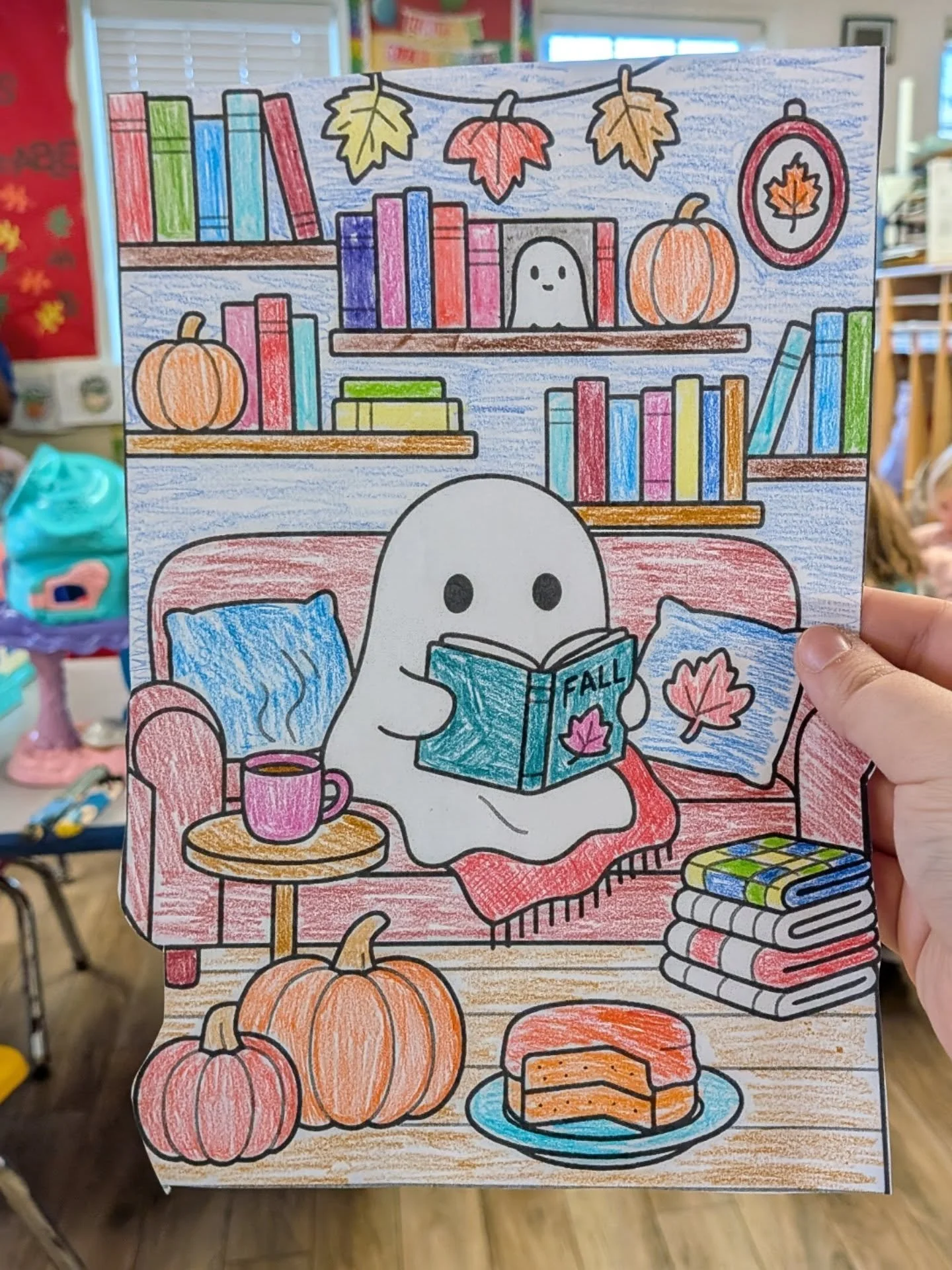 Some autumn coloring to end the week.