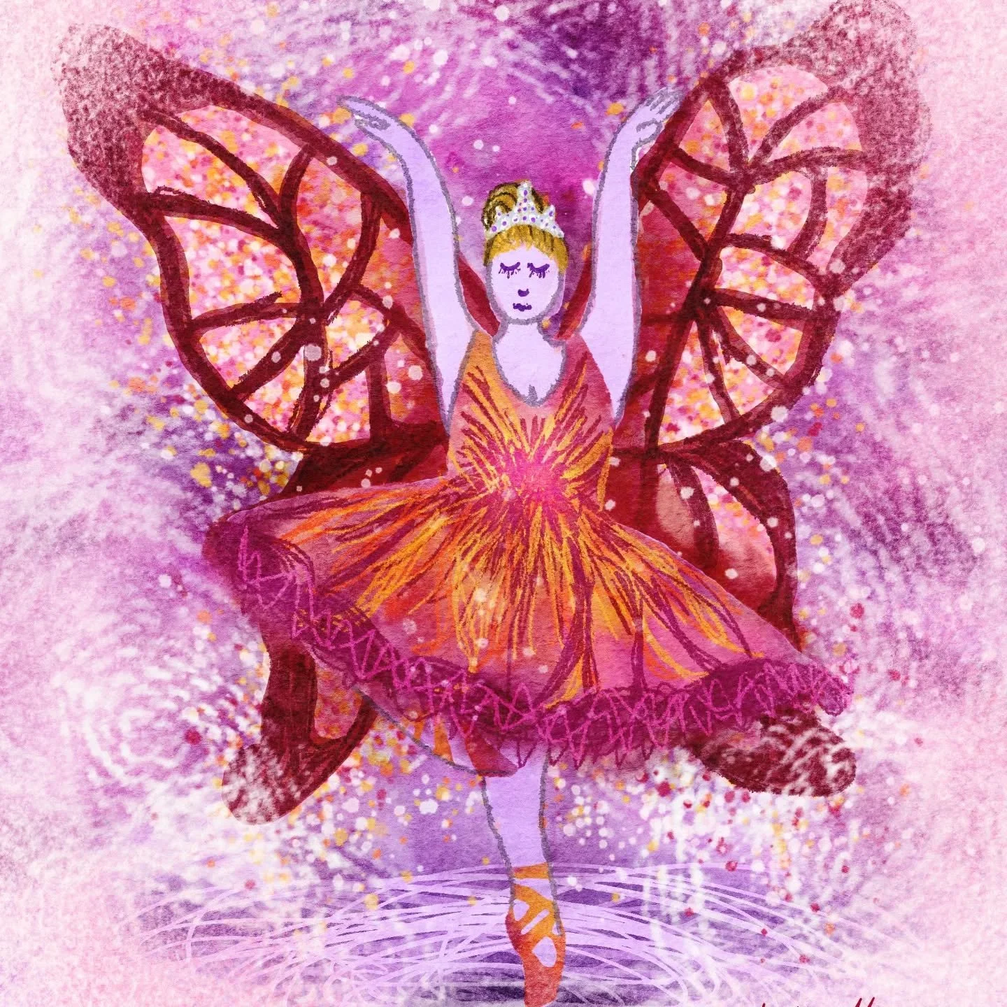 The whole trio. 🧚🏼&zwj;♀️❄️🎄 #digitalartistsoninstagram #digitalillustration #atlantaartist