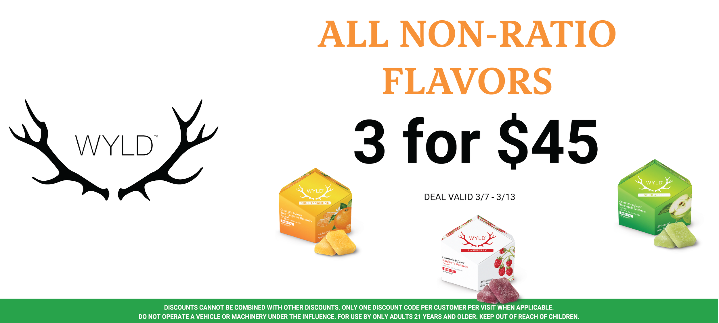 Wyld non-ratio cannabis infused gummies are a great way to feel the effects of your THC-rich weed edibles.