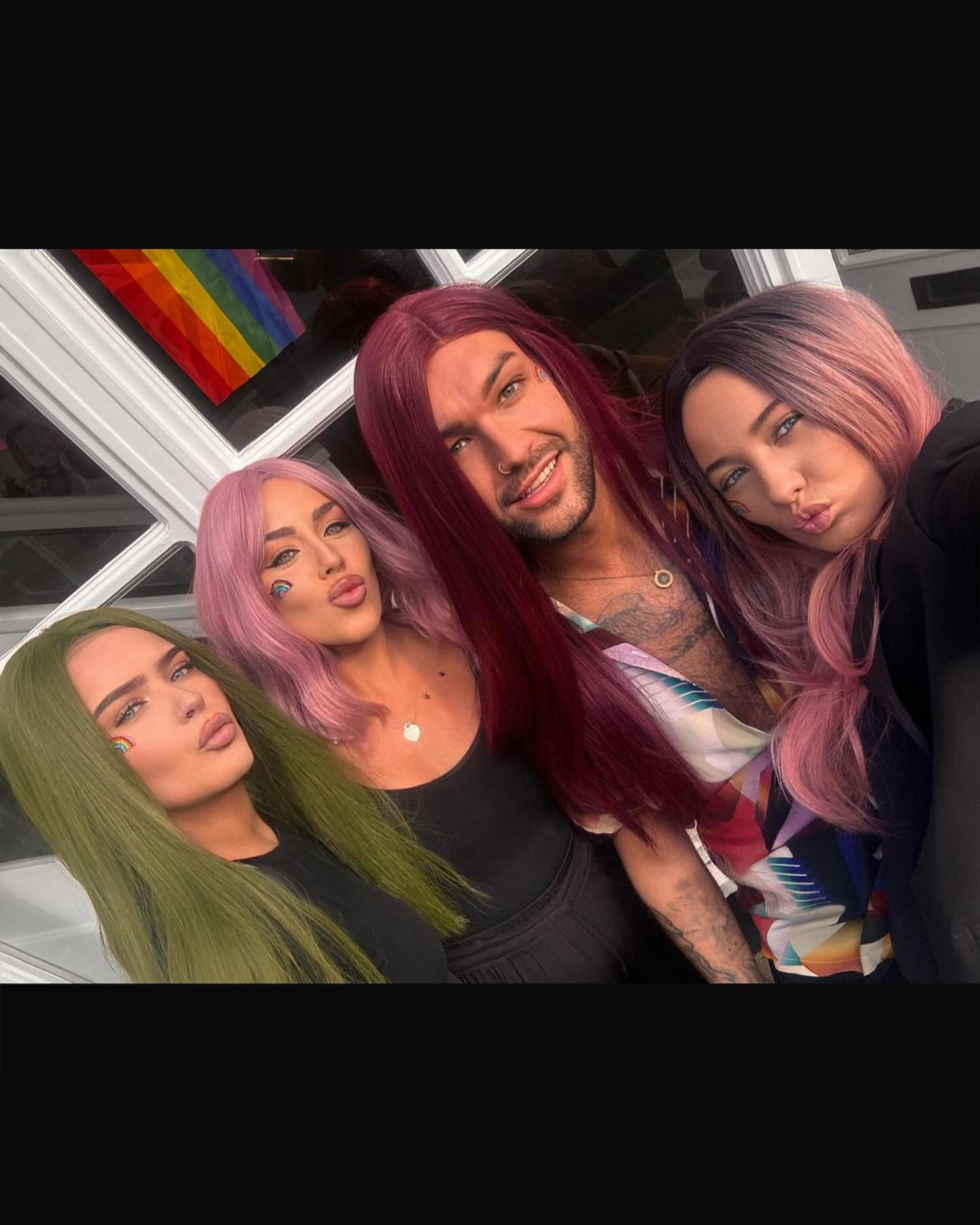Pride at tone 

Don&rsquo;t be a drag be a QUEEN 

#gaypride #pridechester #hairstylist #wigs