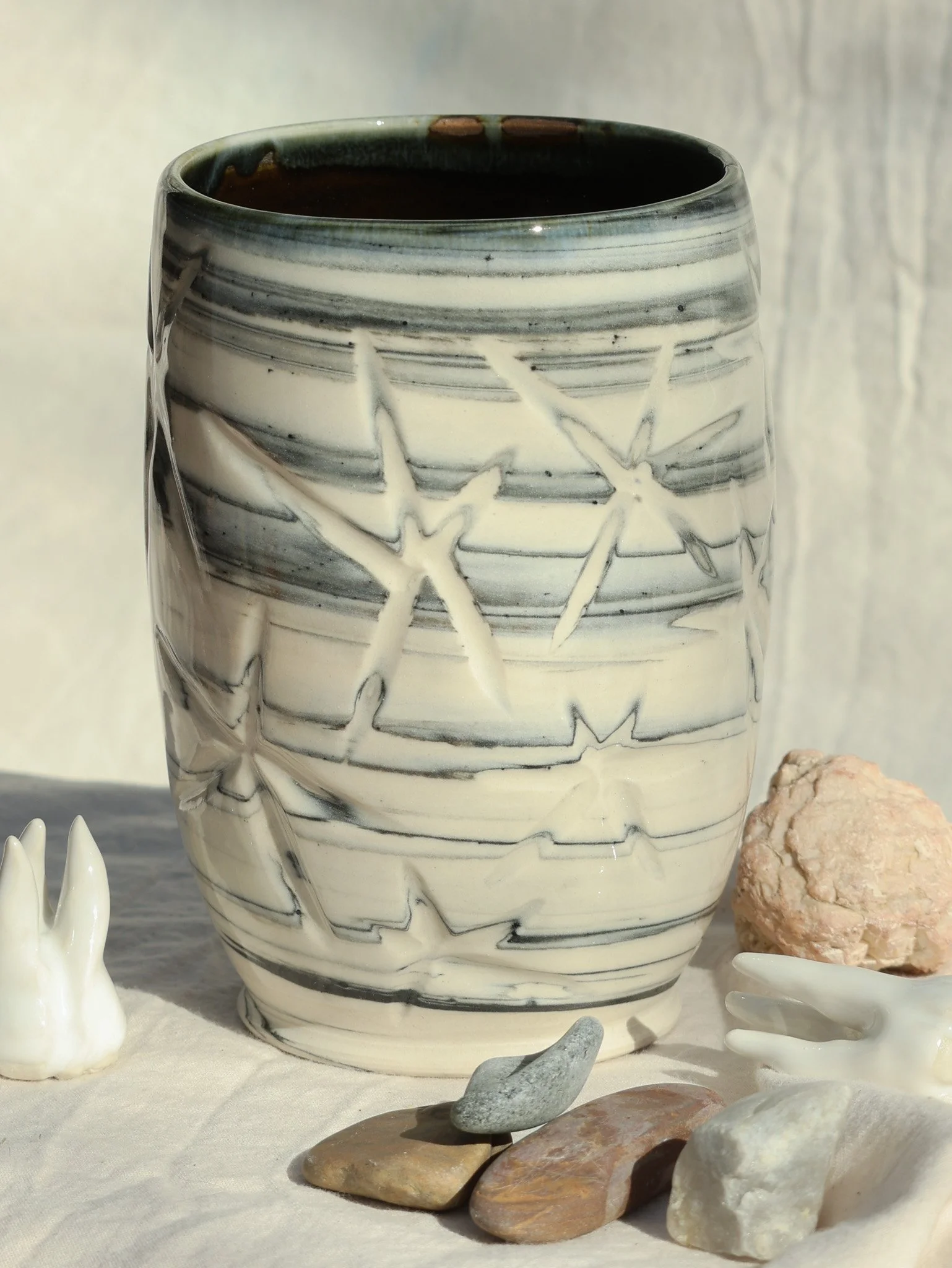 Marbled Porcelain Vase, 2026