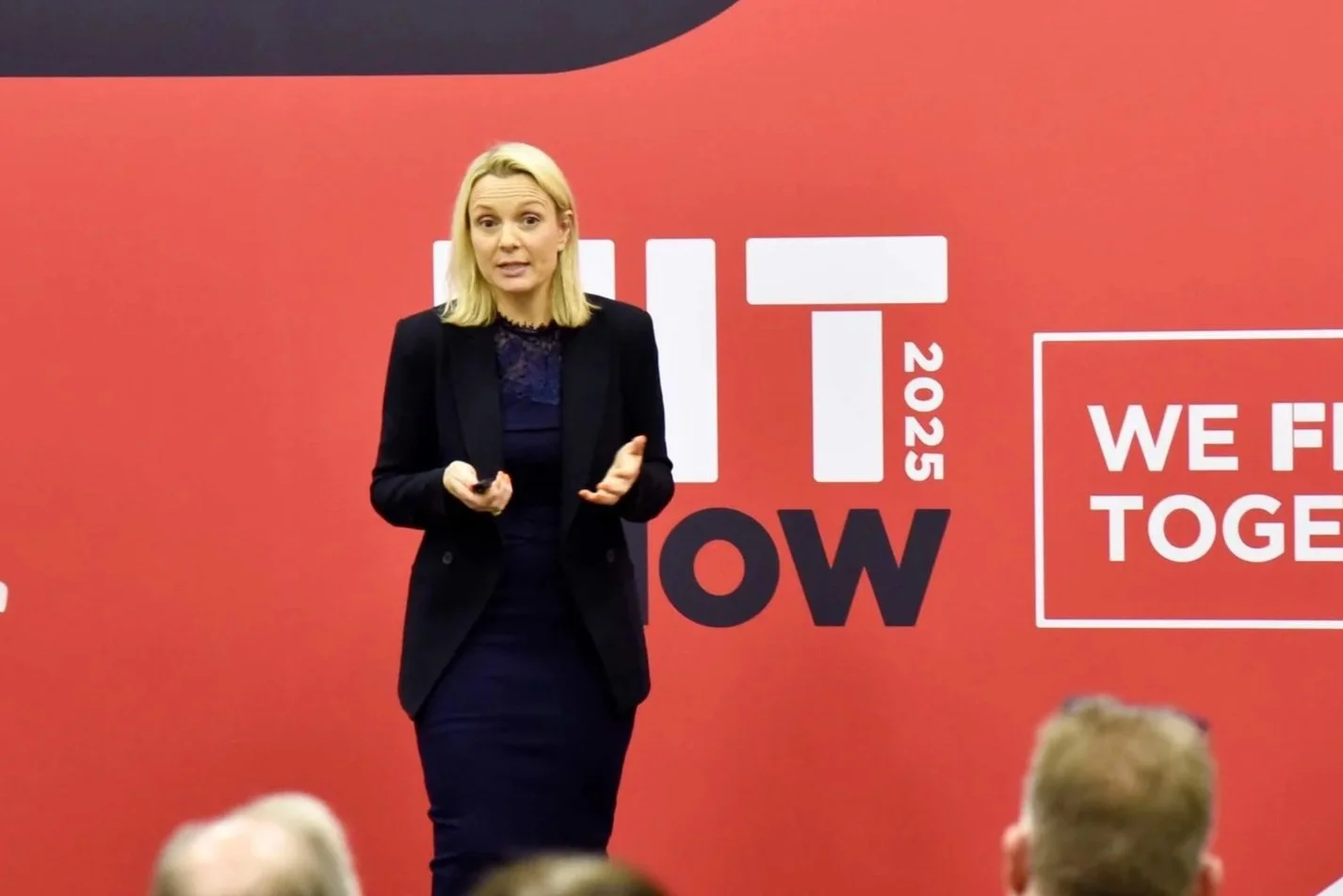 Sioned Yates, Director Access Marketing presenting at the FIT Show enhancement day for exhibitors