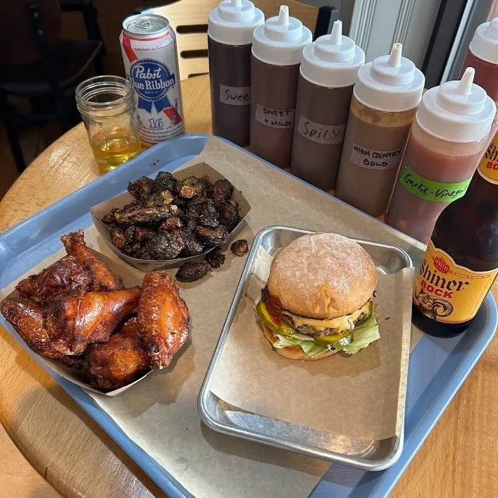 🏈🏈 It's game day y'all! Don't forget, we will be showing the Broncos game on the projector, kick off is at 2:05! 🏈🏈

We'll have our full menu until 3:30, and food and drink specials until 4:30.

Come try our 1/3-pound Brisket Burger that was &quo