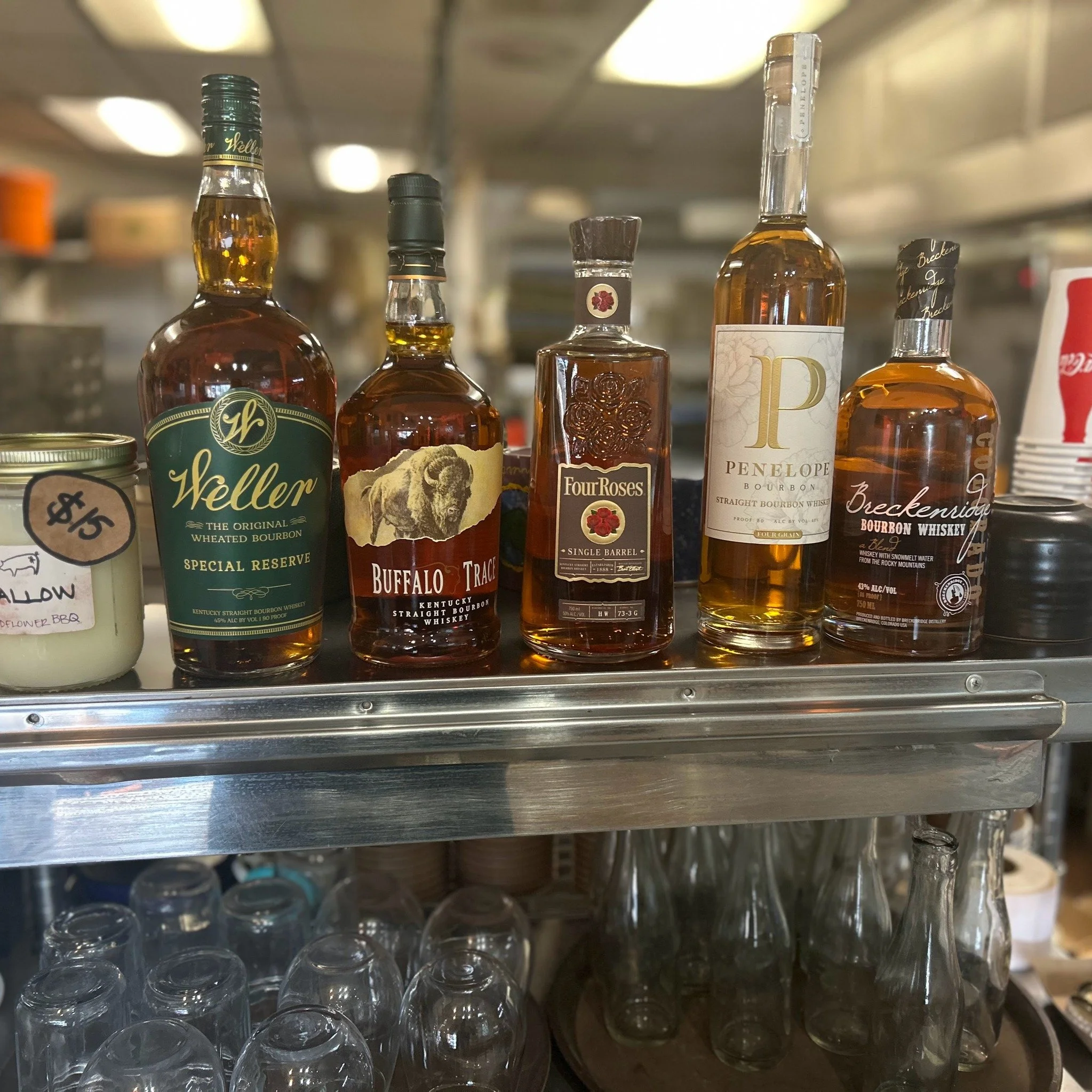 Come on in and check out our new bourbon selections