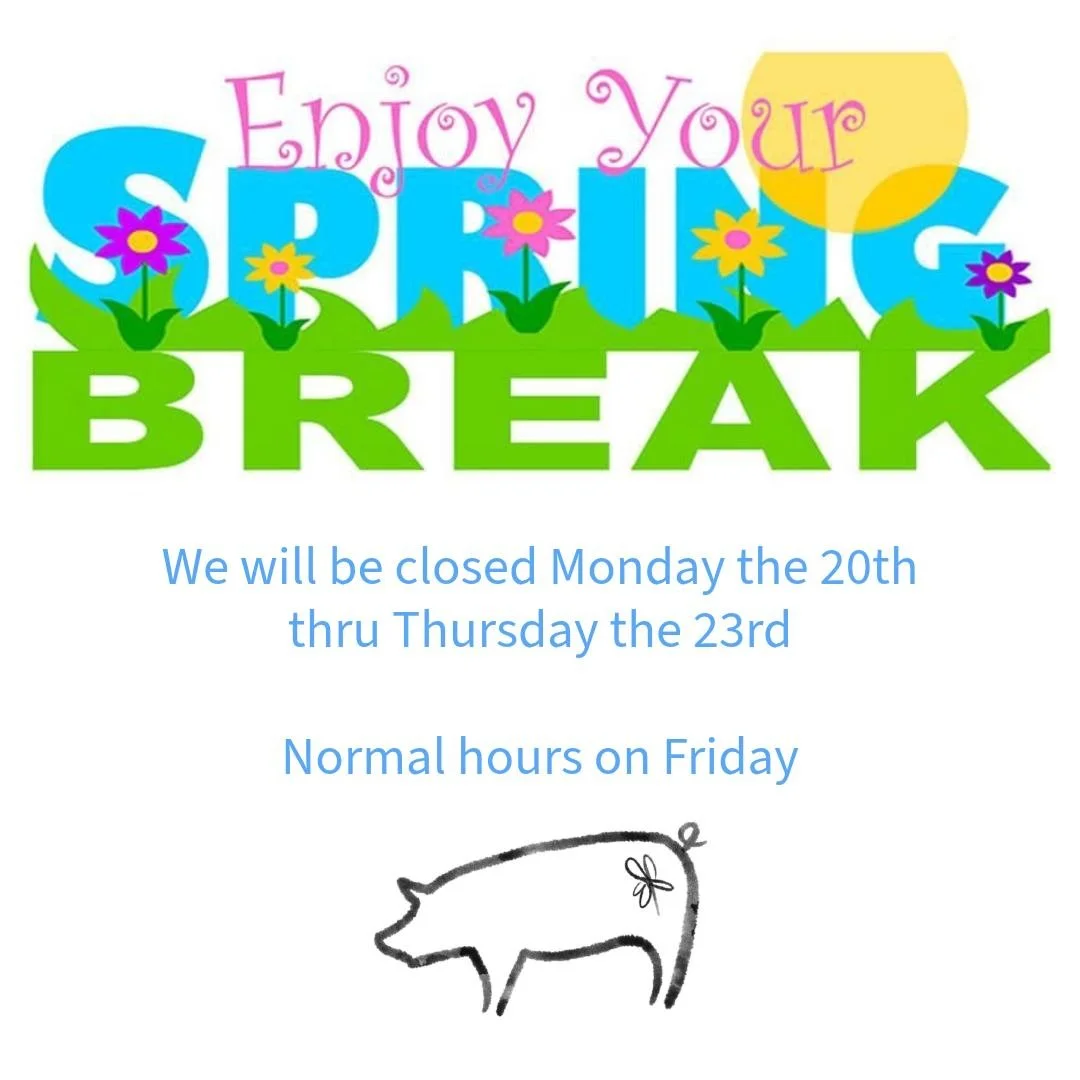 We are taking a little time of during Summit's spring break