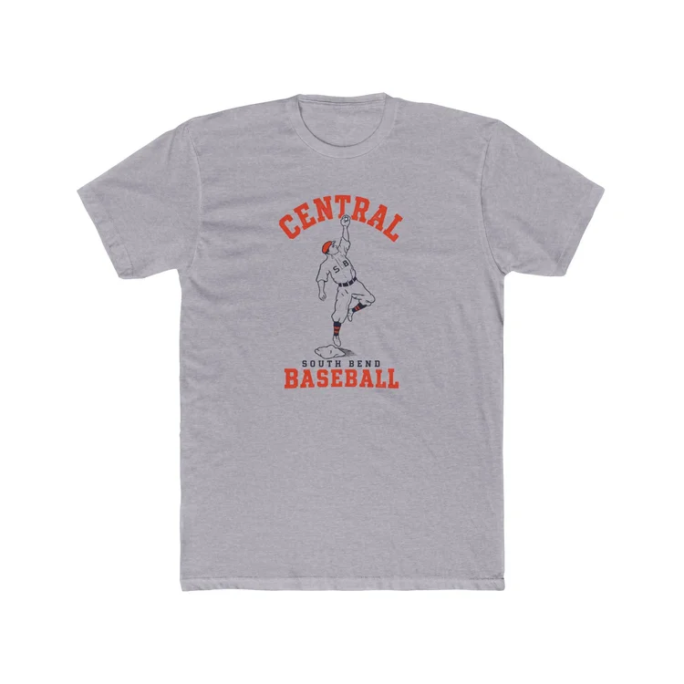 South Bend Central Vintage Baseball Tee