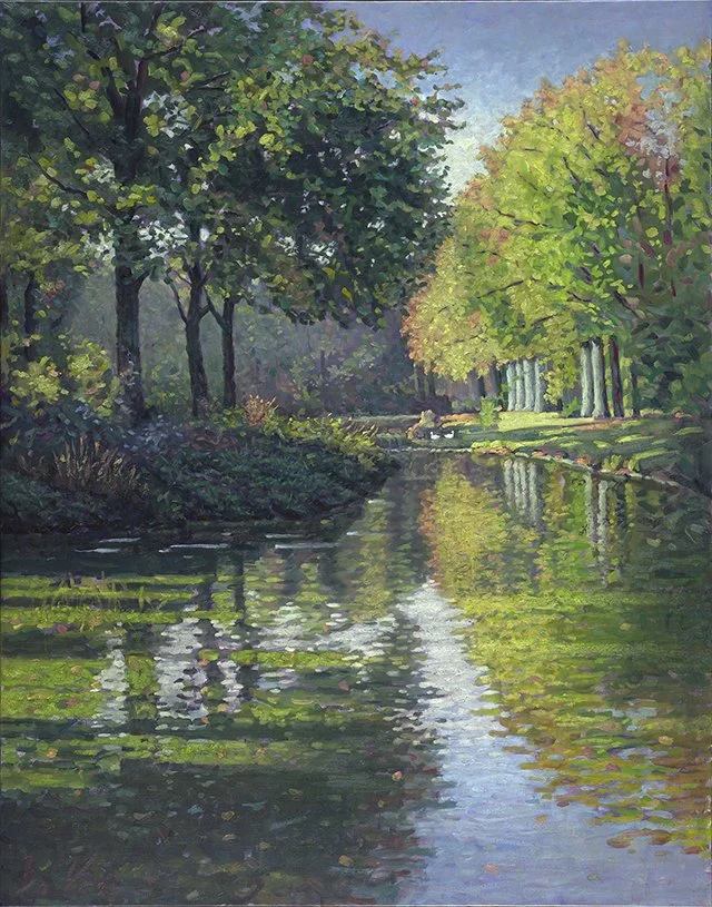 Eendenvijver (140 x 110cm)