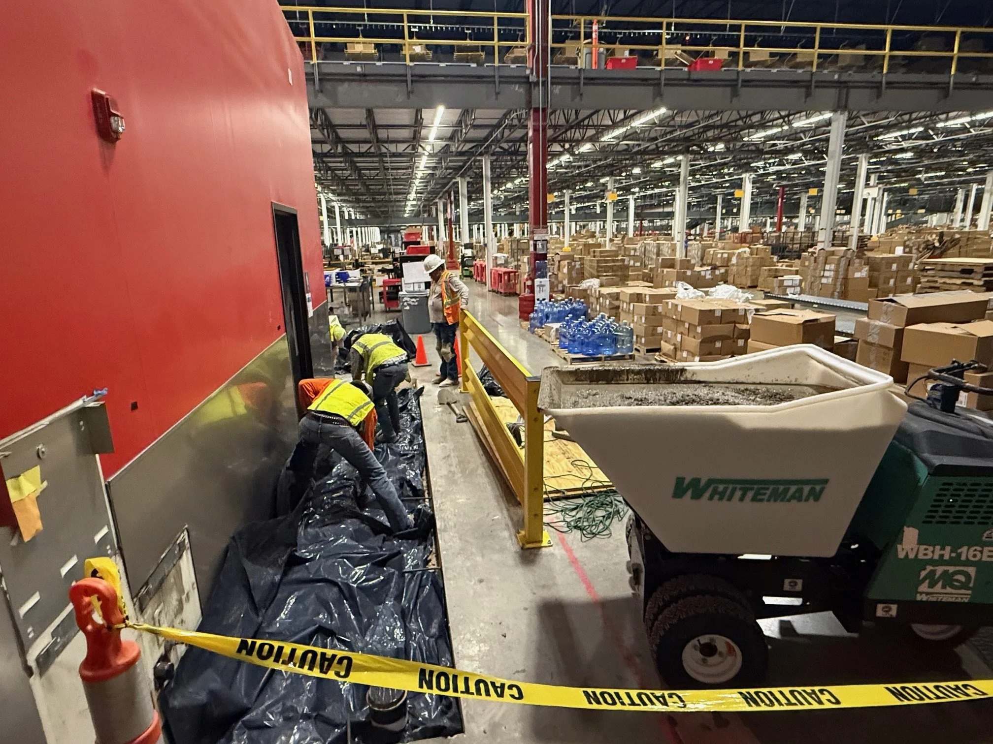 Concrete repairs at  Distribution center in San Antonio, TX