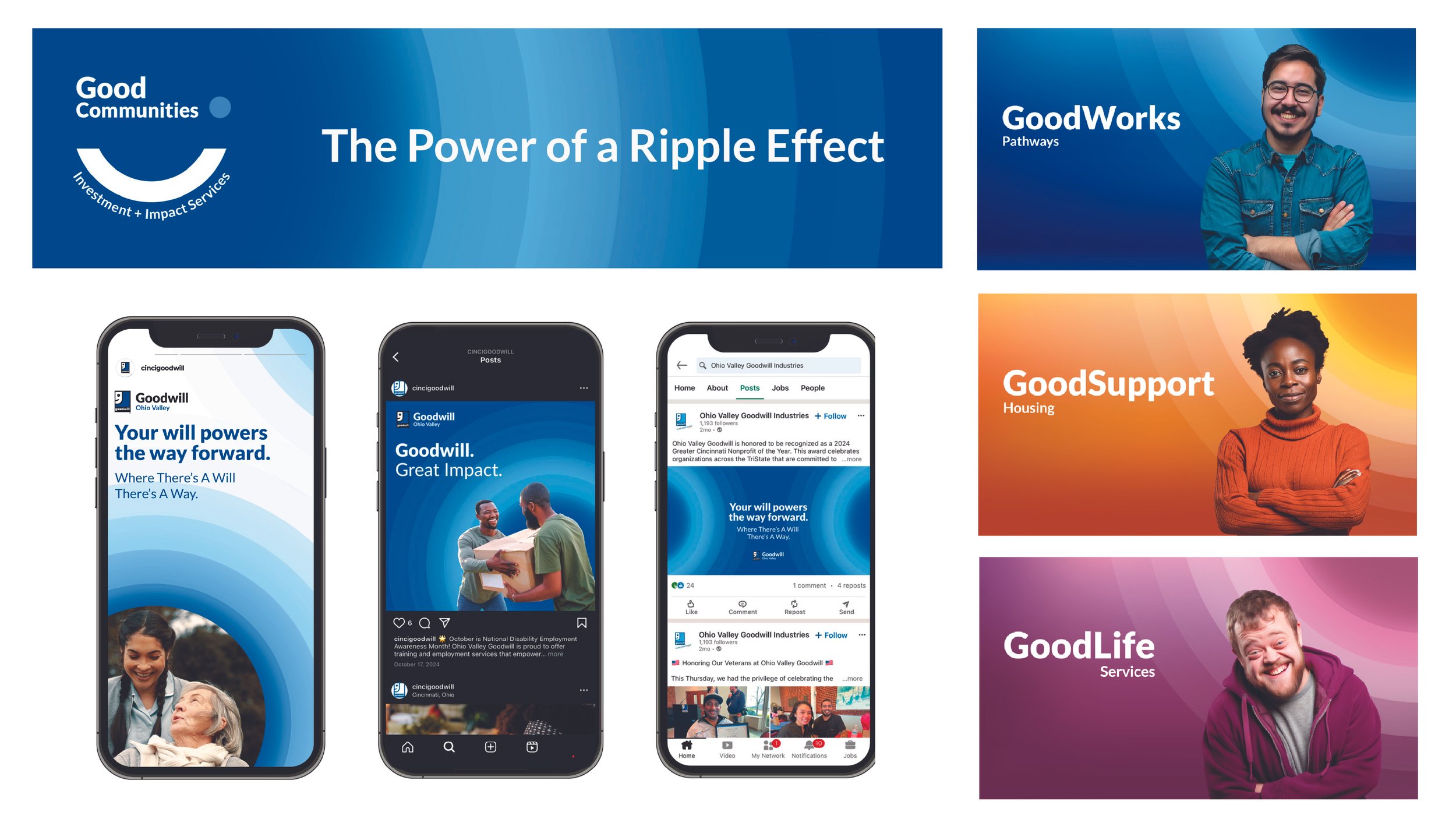 Launch Social and Web graphics