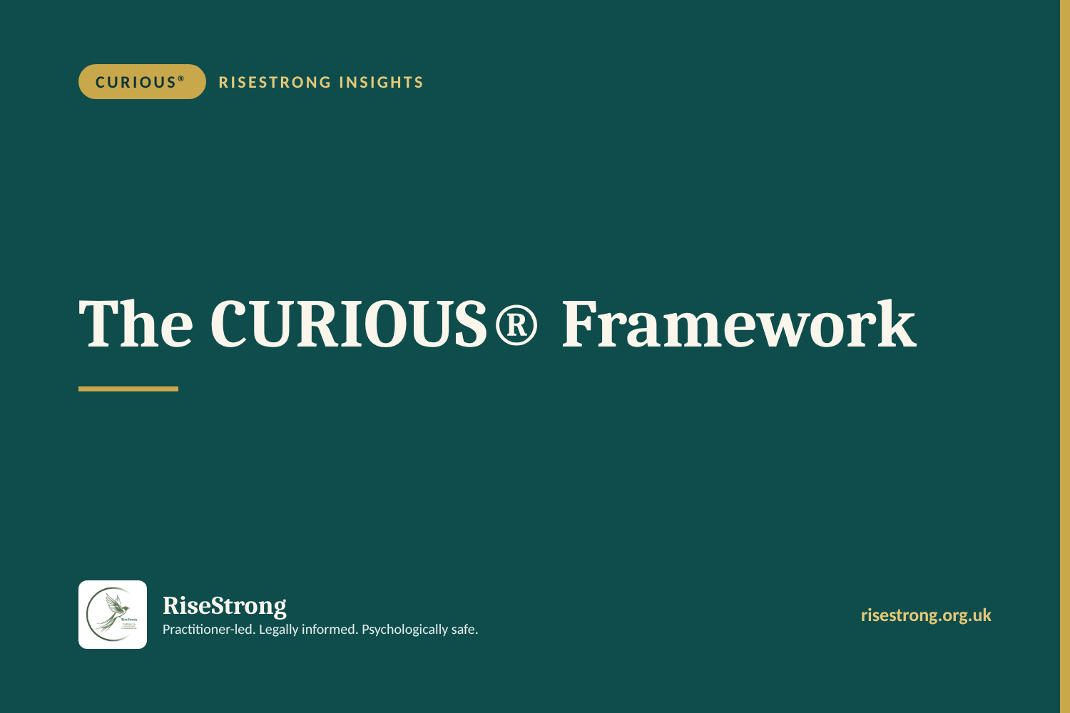 The CURIOUS® Framework