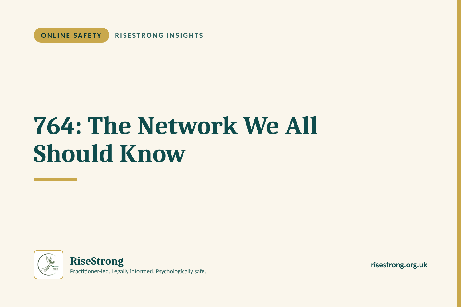 764: The Network We All Should Know