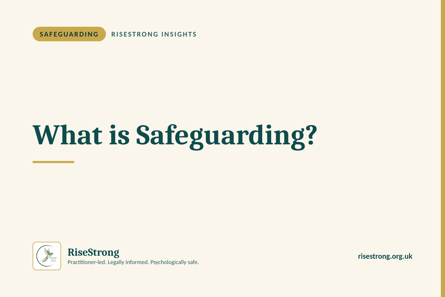 What is Safeguarding?