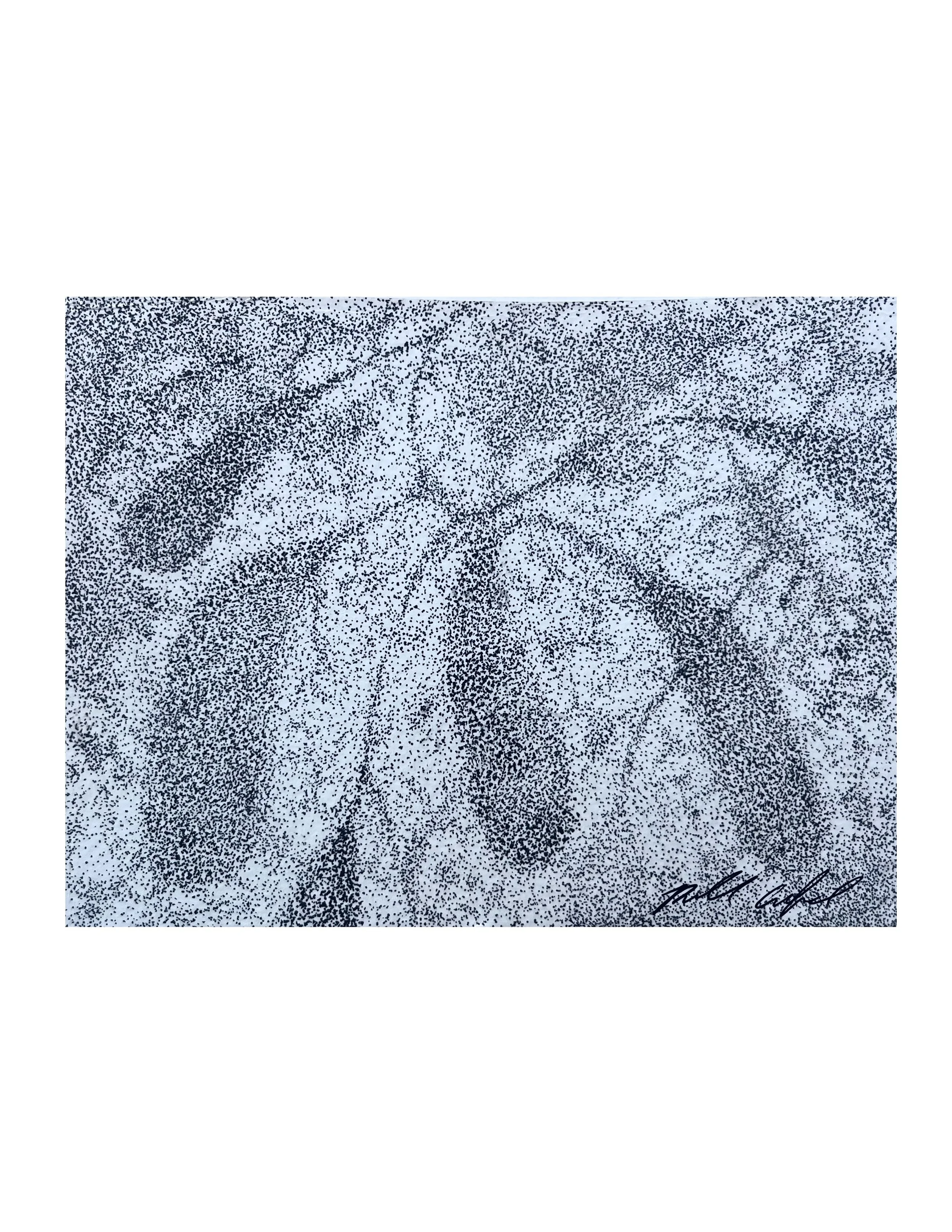 life dissipating stipple art