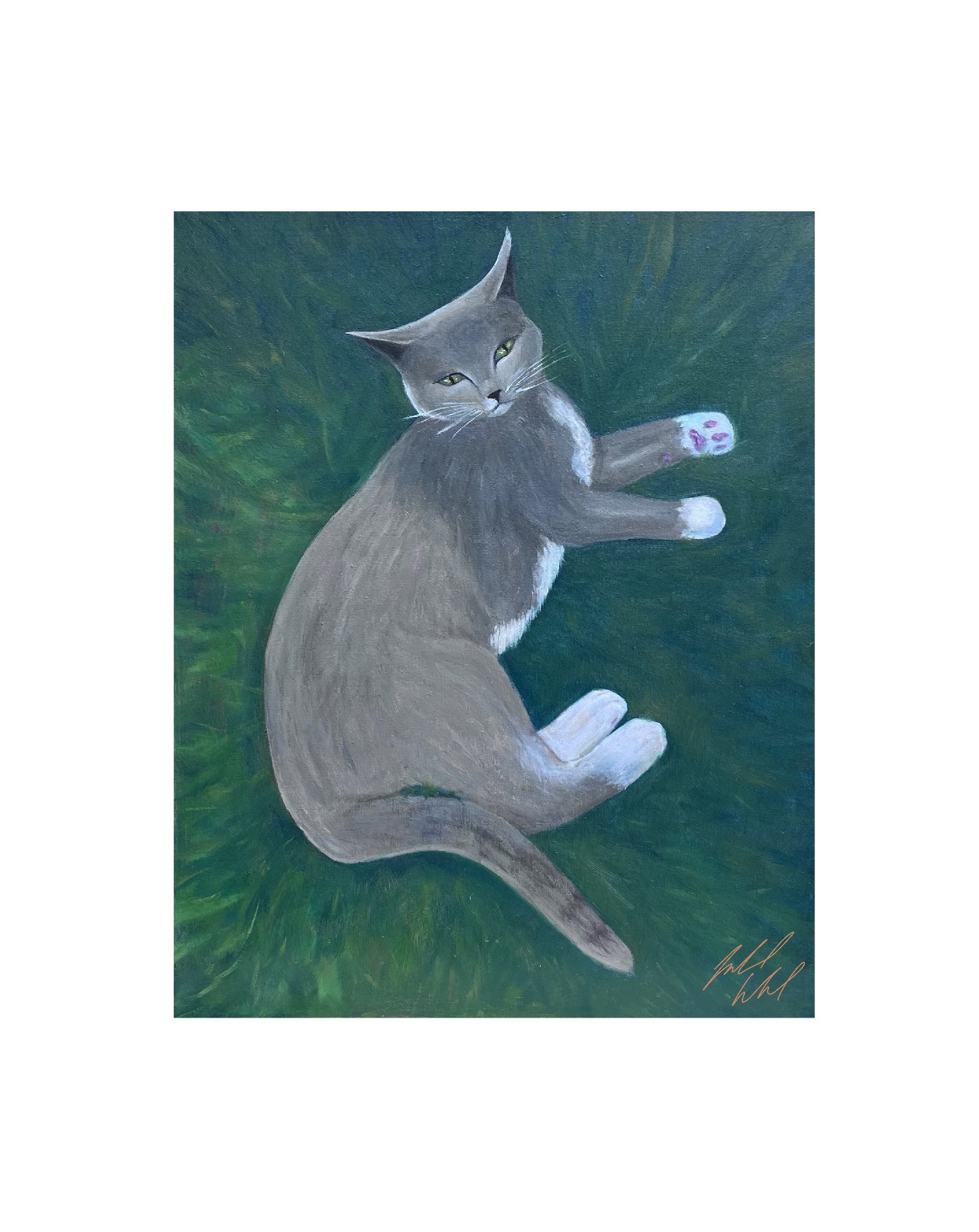 "dizzi"
16"x20" oil on canvas
created in 2025
