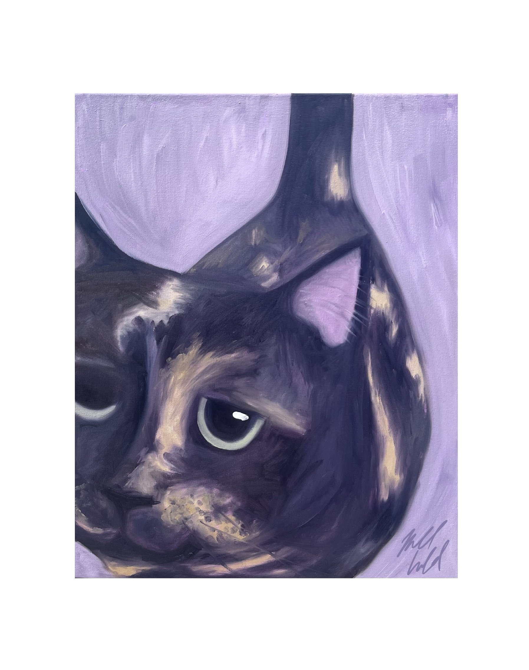 "kitchie"
16"x20" oil on canvas
created in 2025