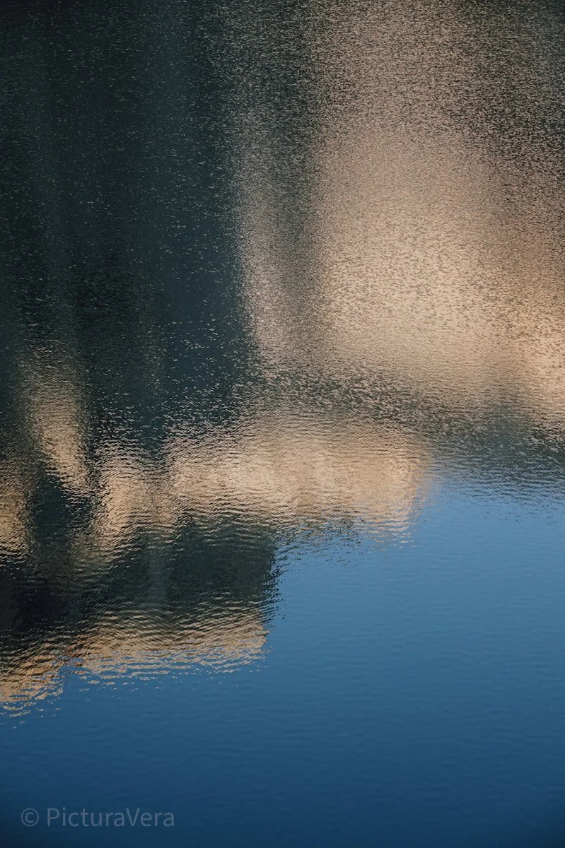 Verschwommene Spiegelung