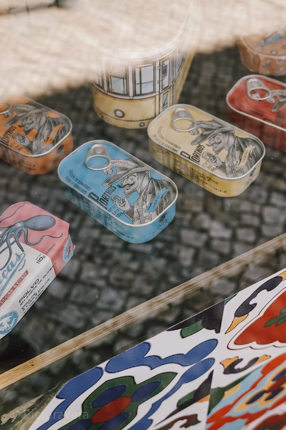 Sardellen im Schaufenster