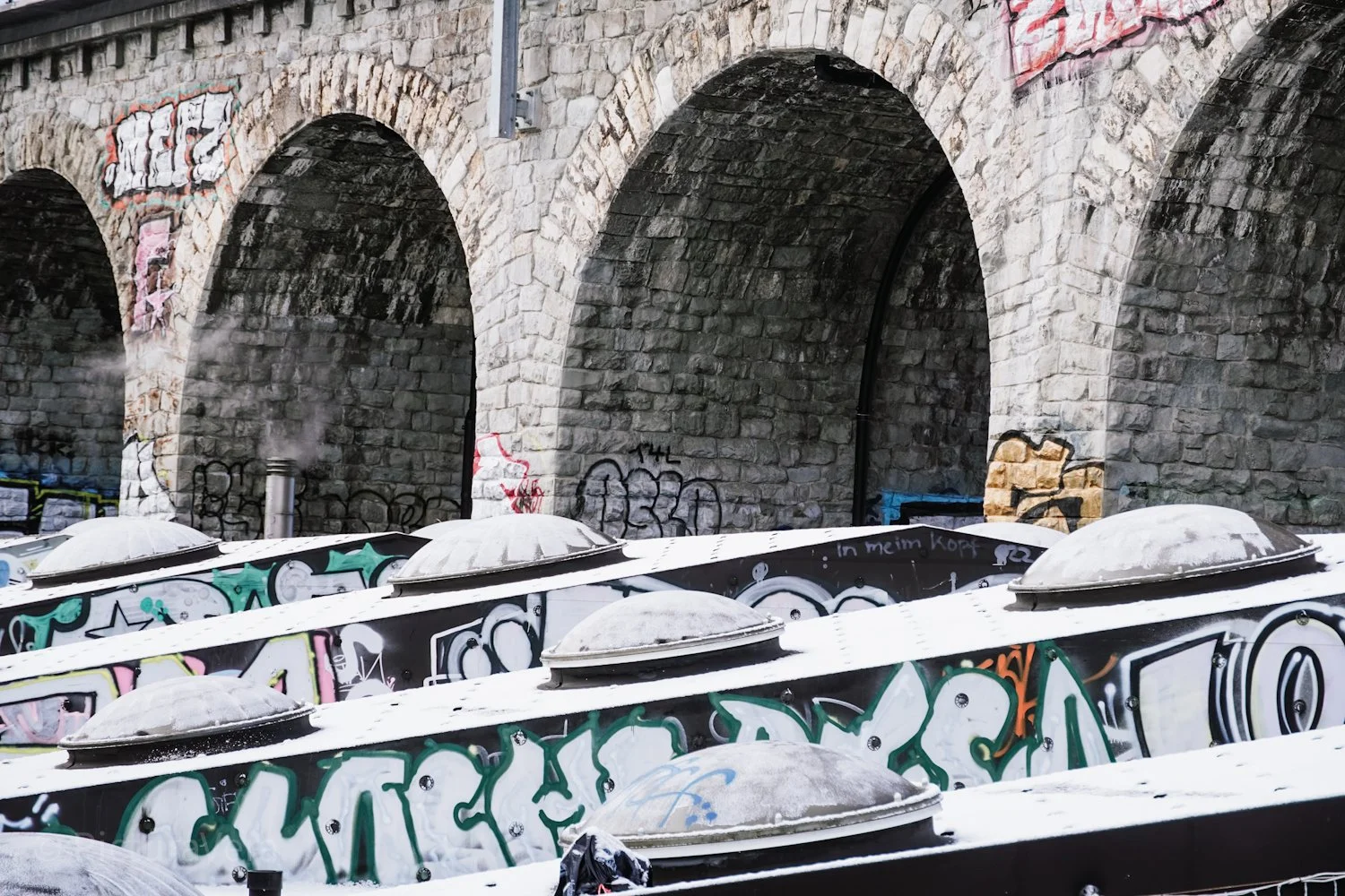 Winterfotografien aus Zürich