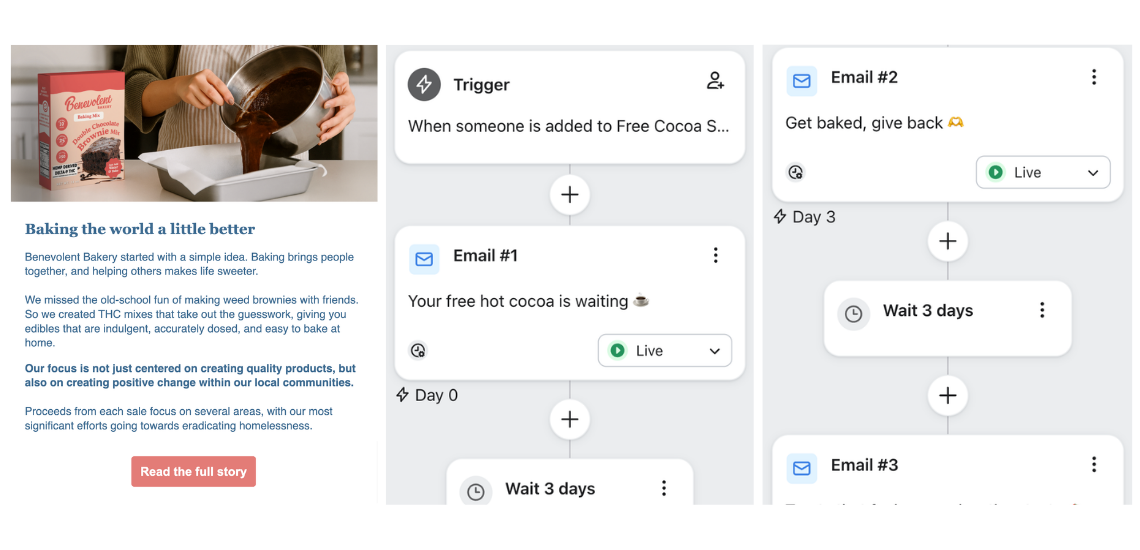 Benevolent Bakery Email Case Study