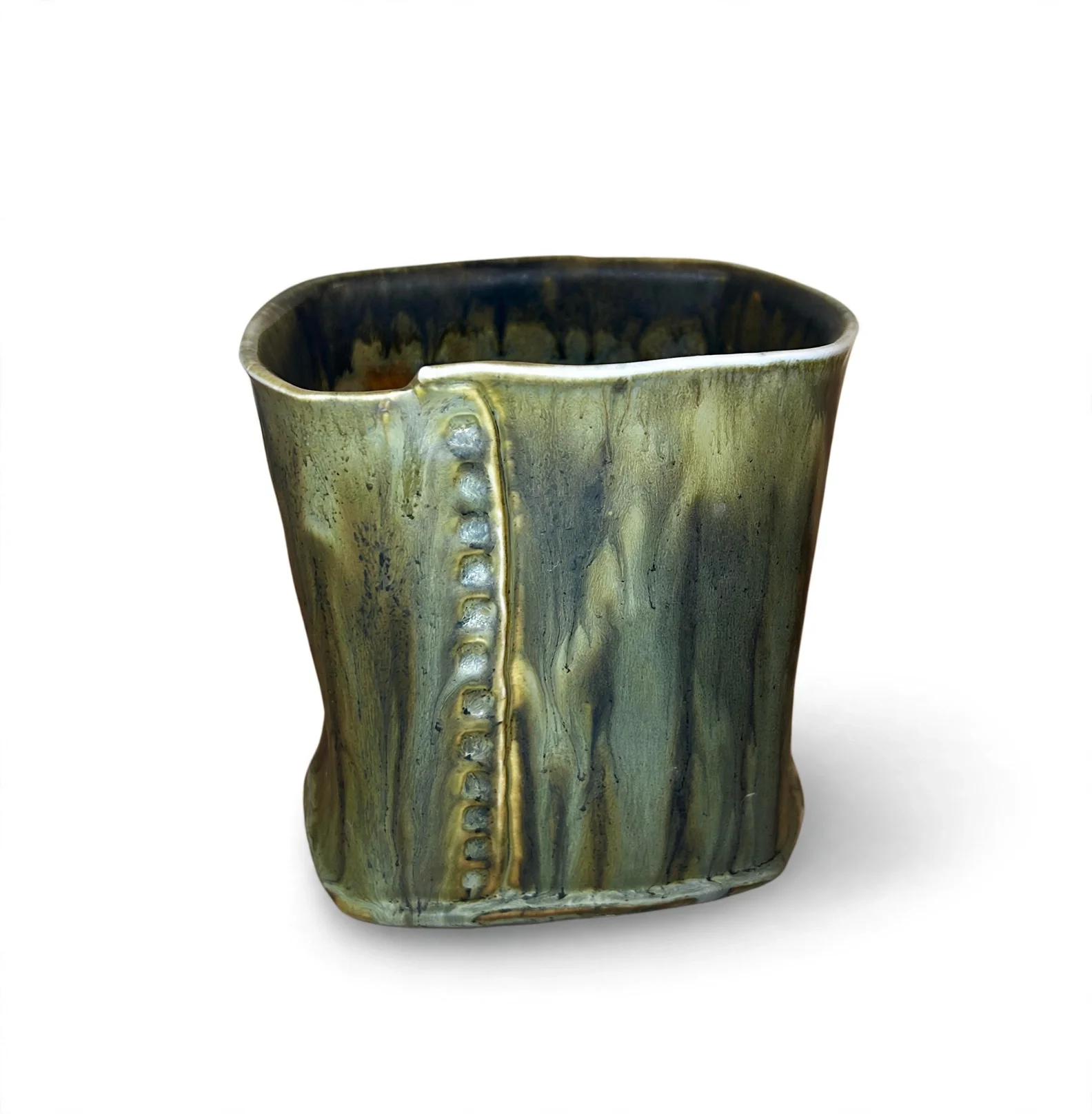 "Promenade" Square Bucket vaseVase