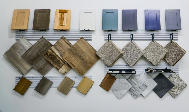 Showroom samples