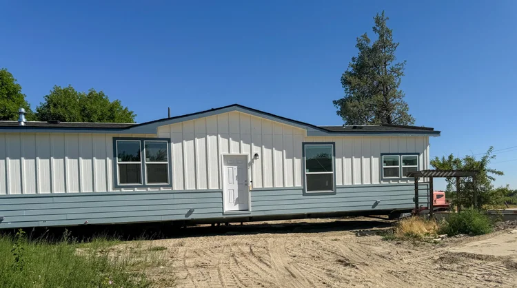 Home staged on a rural work site