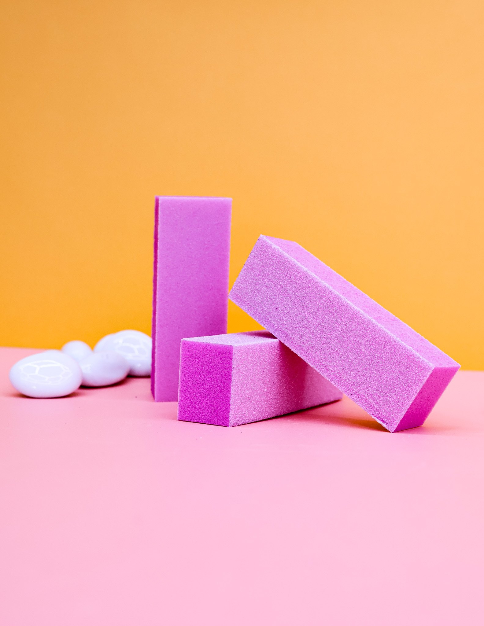 Pink & White - 3 Way Buffer